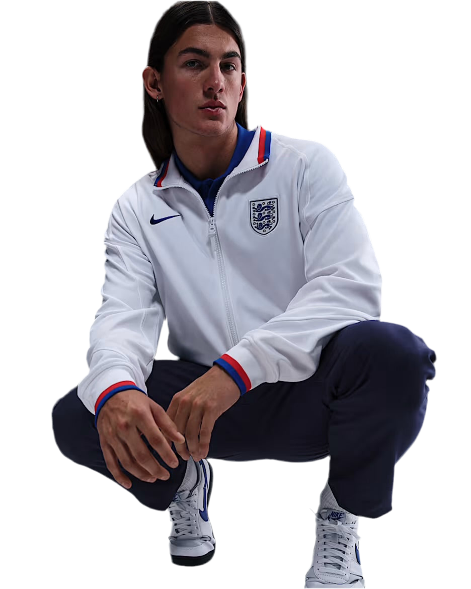 England Academy Pro Straight Fit Nike Dri-FIT Soccer Anthem Jacket