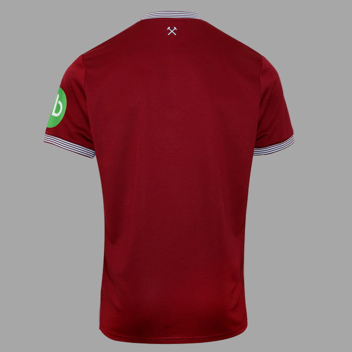 West Ham Home Stadium Straight Fit Shirt 2025/26