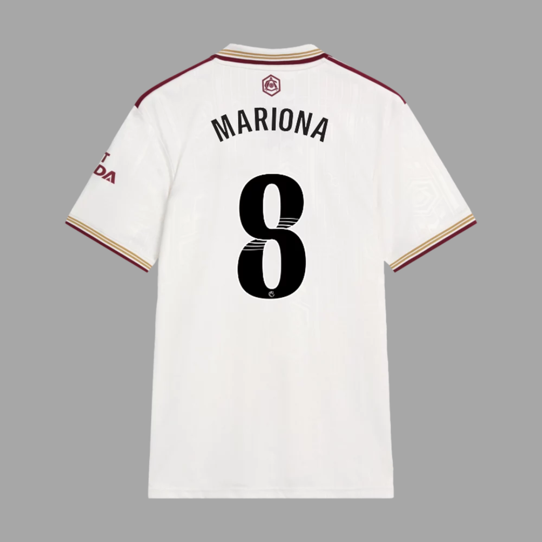 Arsenal 2025/26 Straight Fit Third Stadium Jersey MARIONA 8