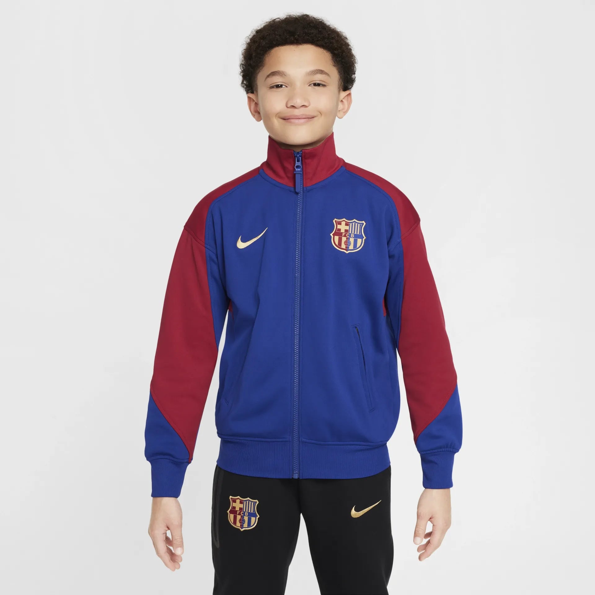 KIDS FC Barcelona Academy Pro Home Jacket