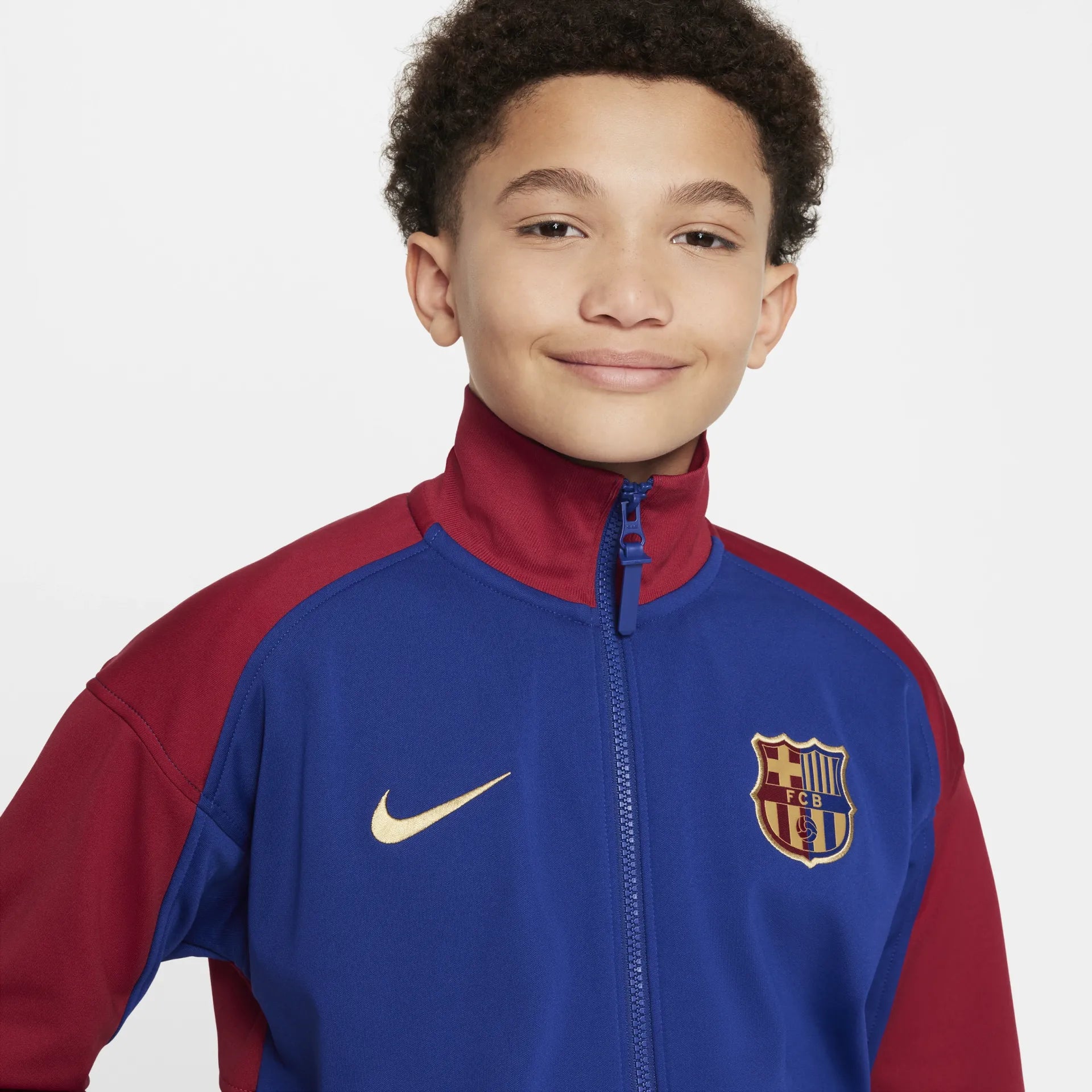 KIDS FC Barcelona Academy Pro Home Jacket