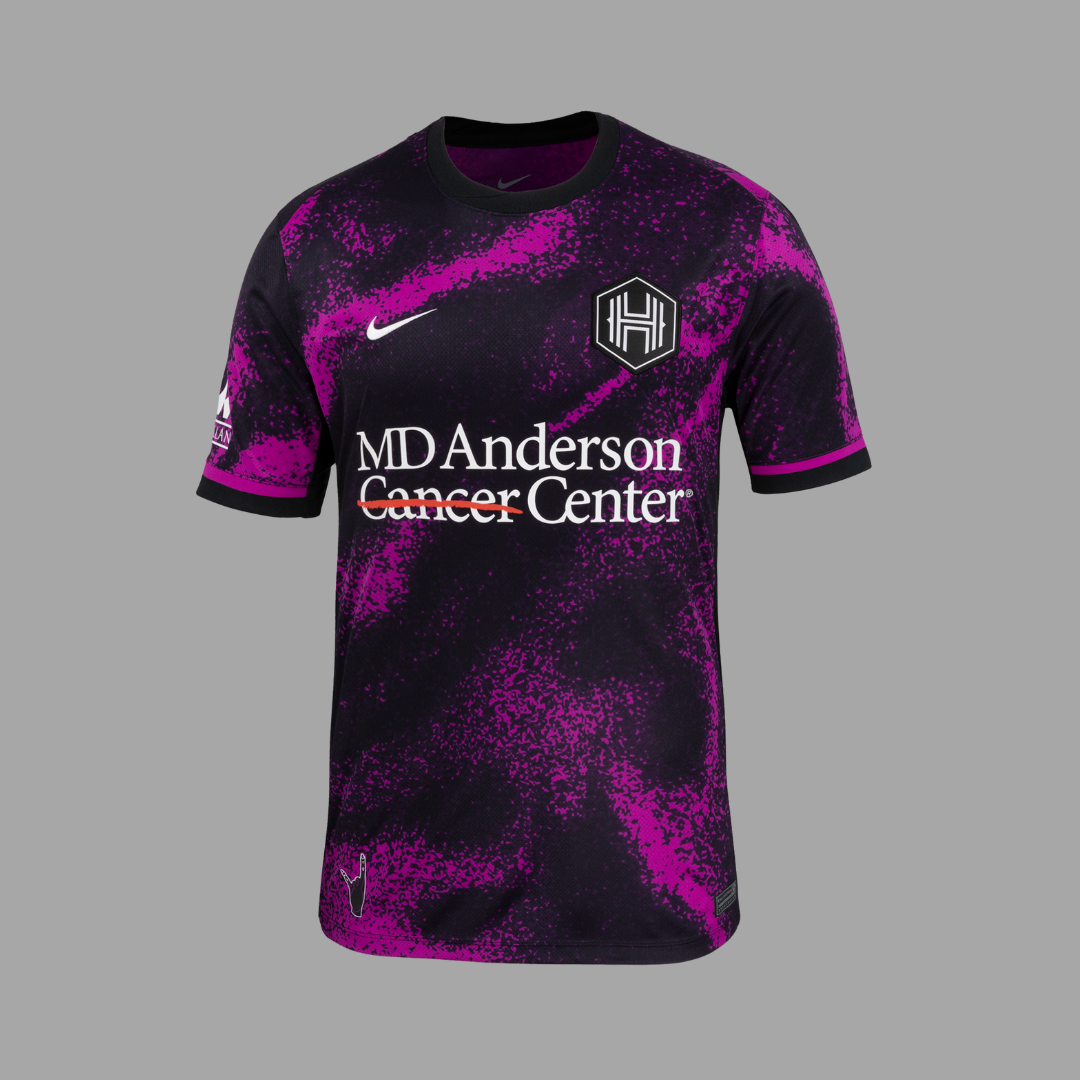 Houston Dash Away 2025 Straight Fit Nike Stadium Shirt