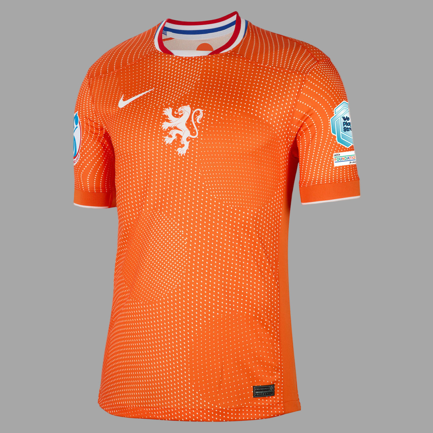 Netherlands Home Straight Fit Medium with Euros Patch Set