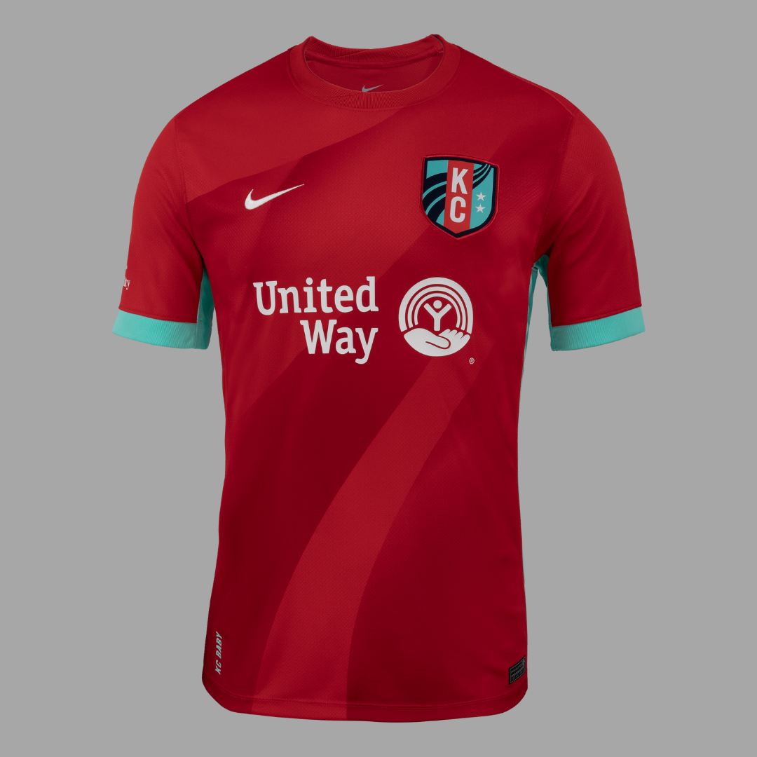 Kansas City Current Home 2025 Straight Fit Nike Stadium Shirt