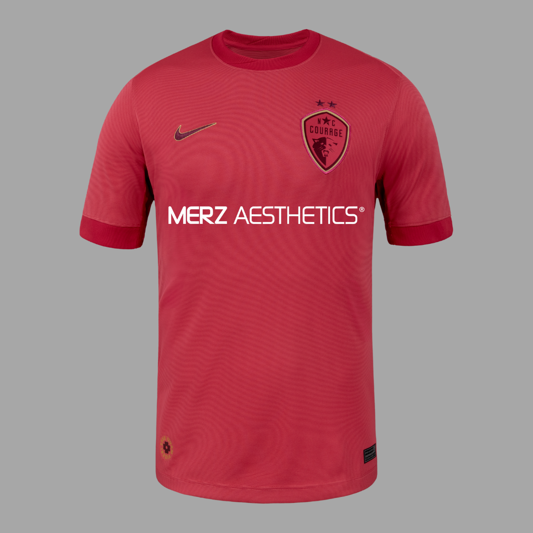 North Carolina Courage Away 2025 Straight Fit Nike Stadium Shirt
