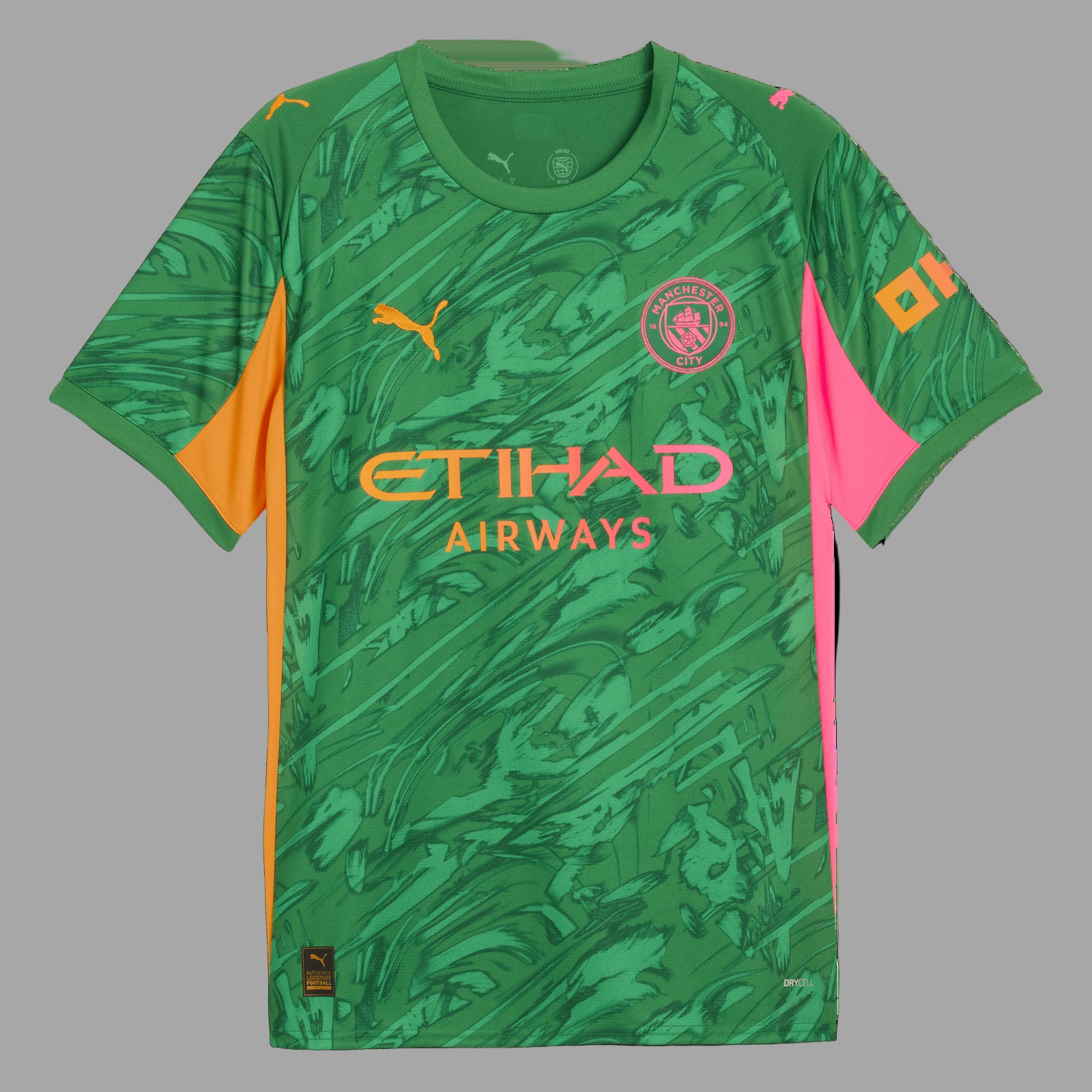 Manchester City Goalkeeper Stadium Shirt 2025/26