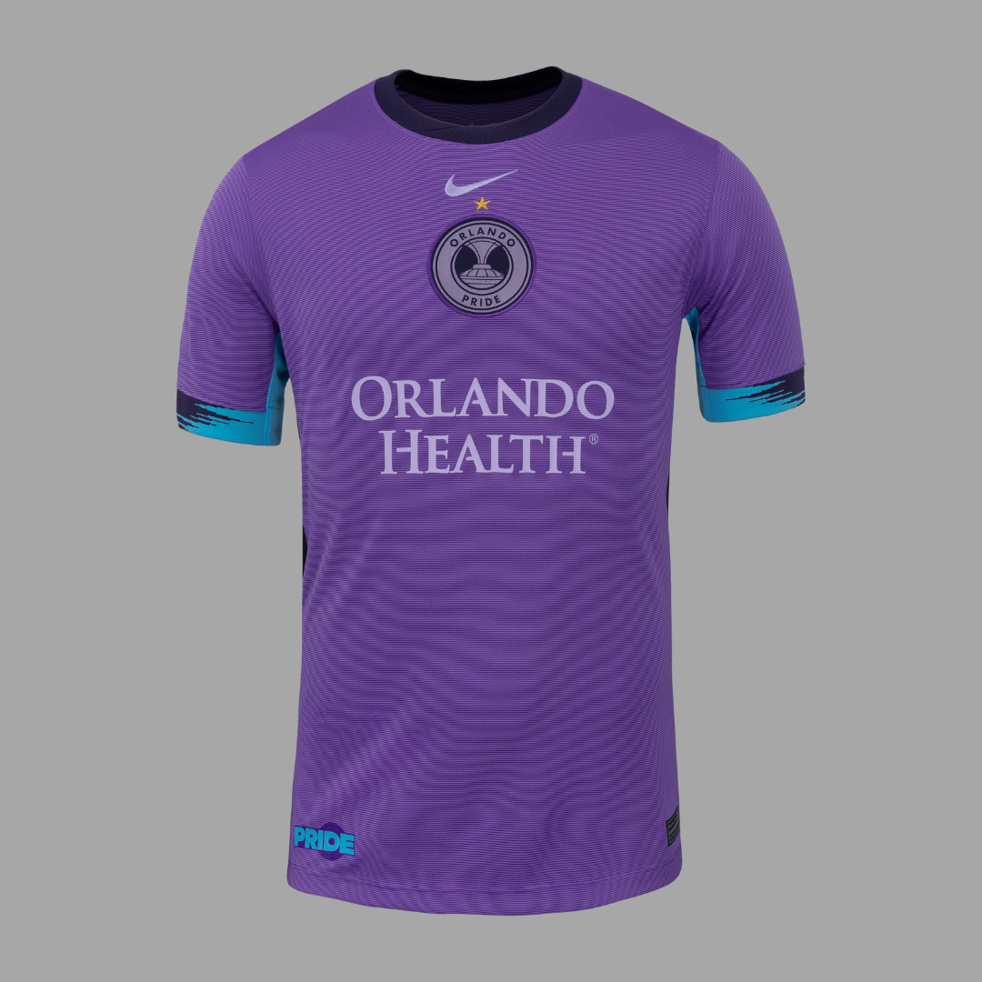 Orlando Pride Away 2025 Straight Fit Nike Stadium Shirt