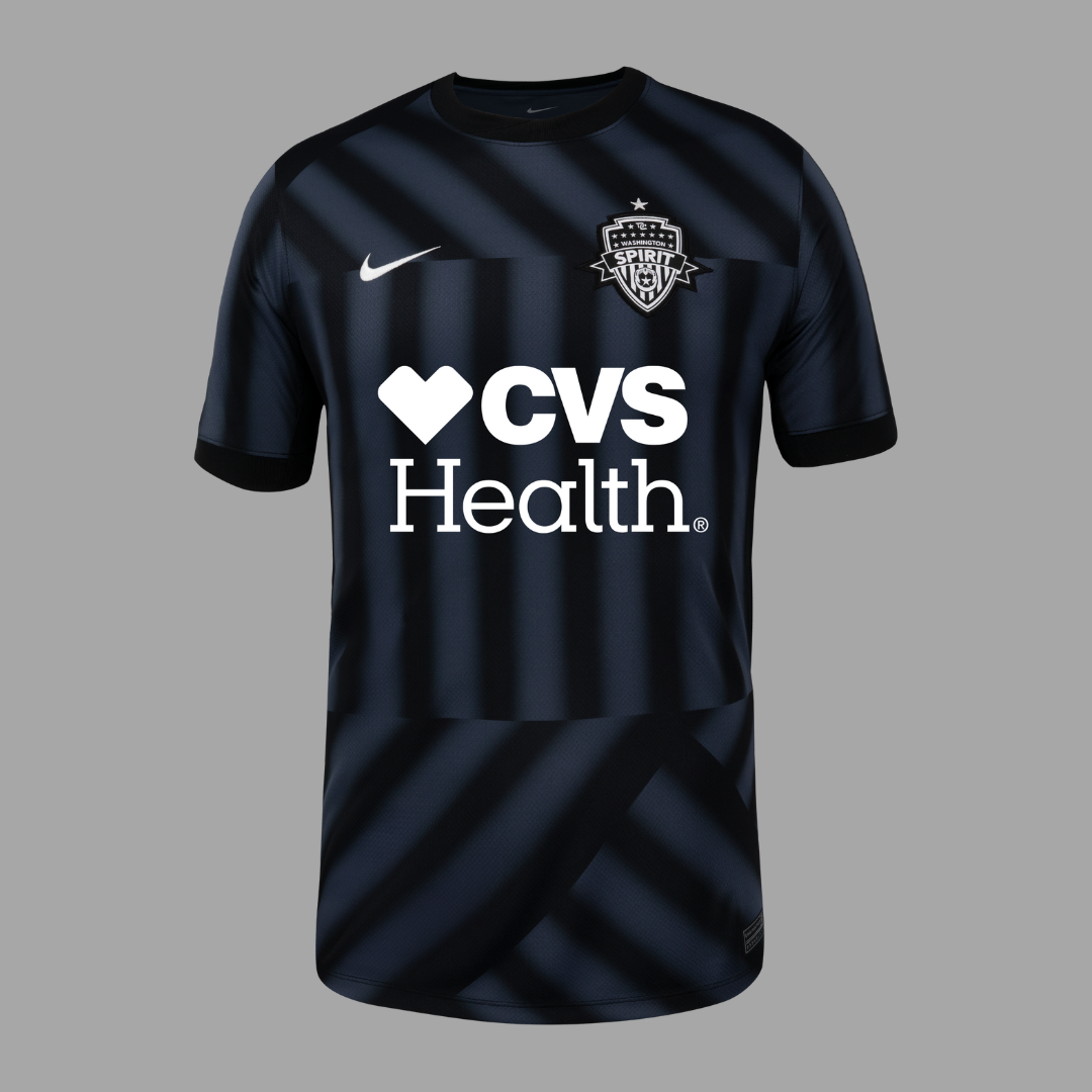 Washington Spirit Home 2025 Straight Fit Nike Stadium Shirt