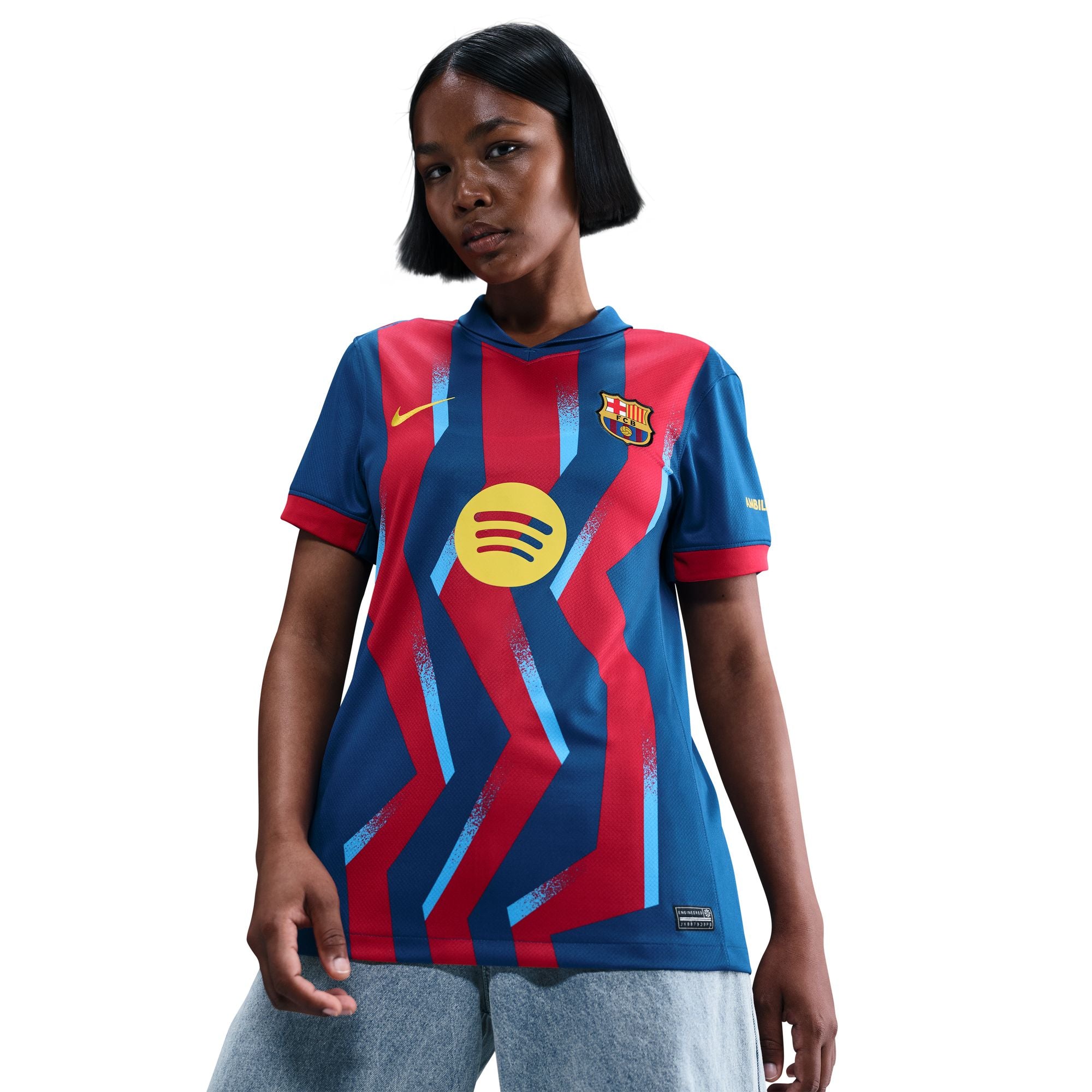 FC Barcelona 2025/26 Stadium Fourth Curved Fit
