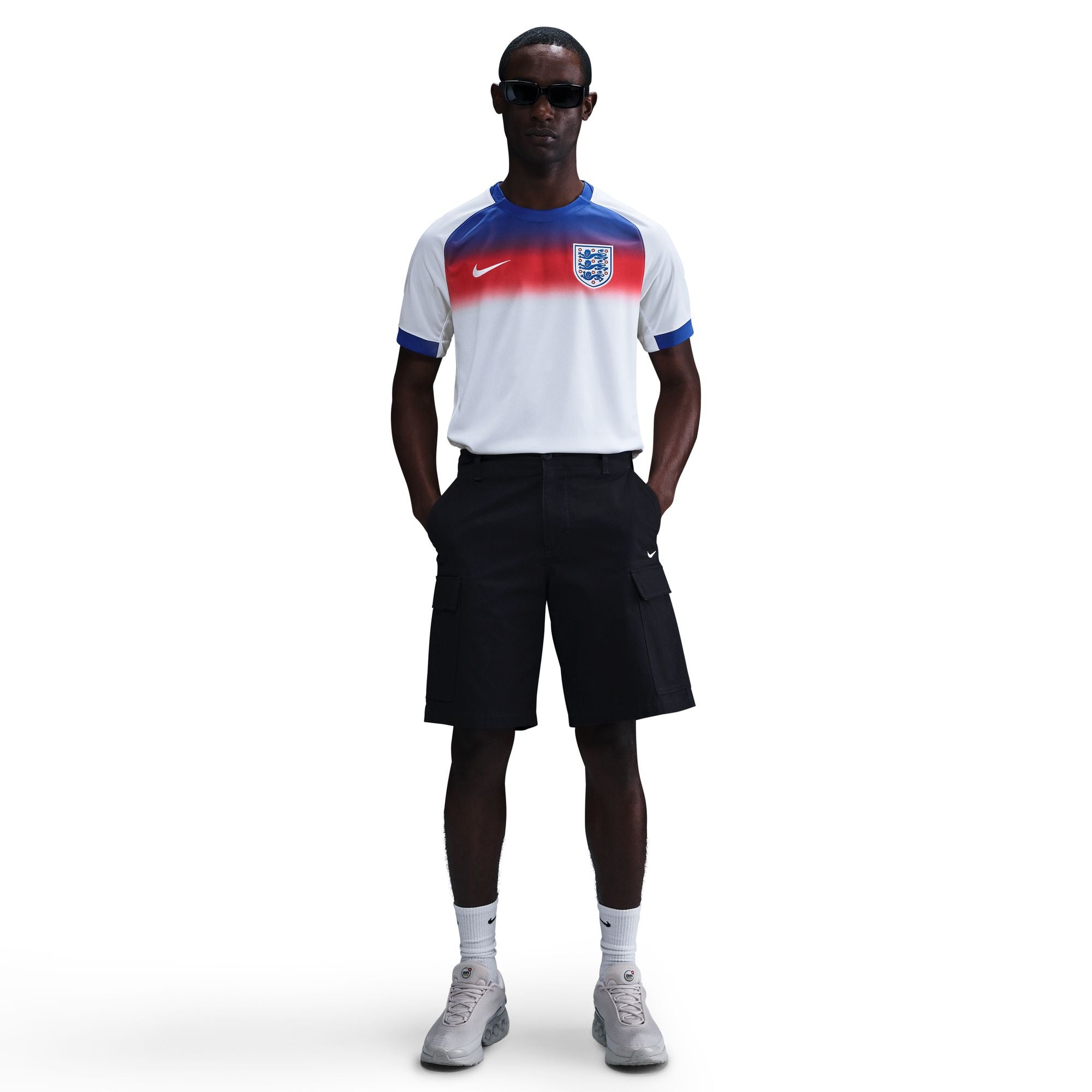 England 2025 Stadium Home Straight Fit Jersey