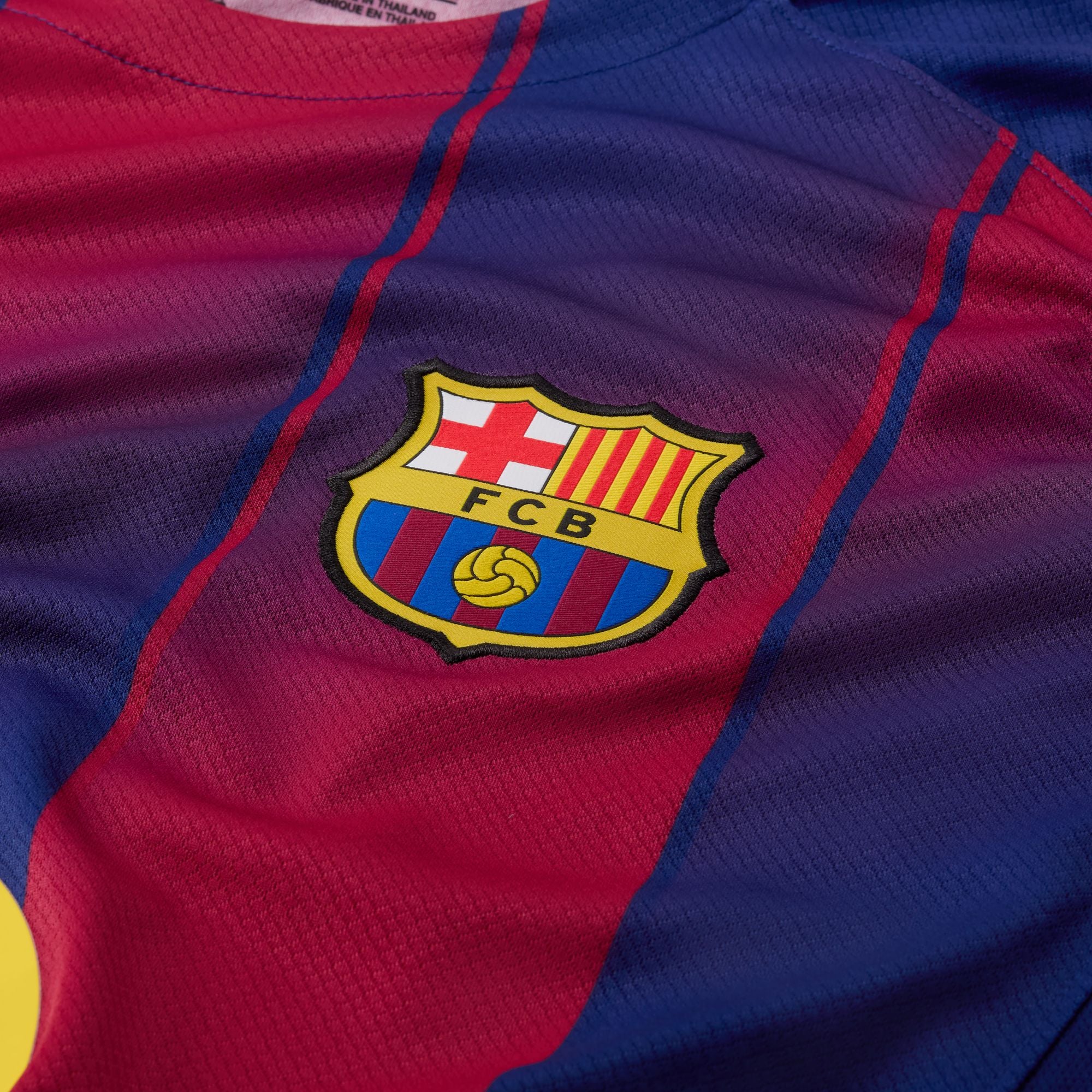 F.C. Barcelona 2025/26 Stadium Home Straight Fit Football Shirt