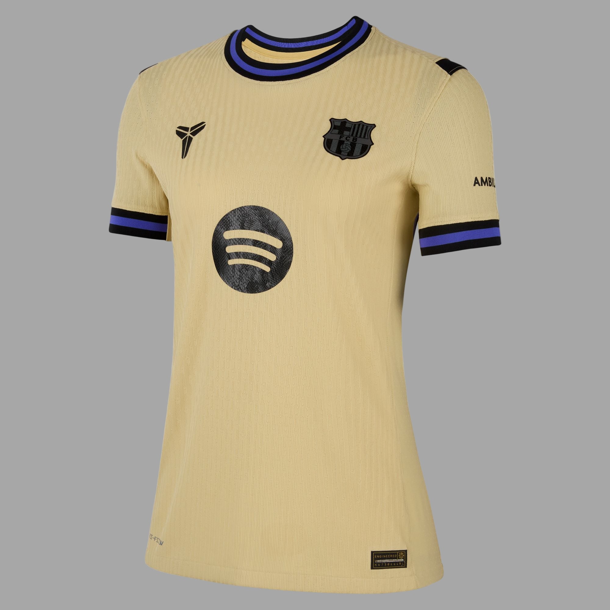 Kobe Bryant FC Barcelona Curved Fit 2025/26 Match Away Shirt