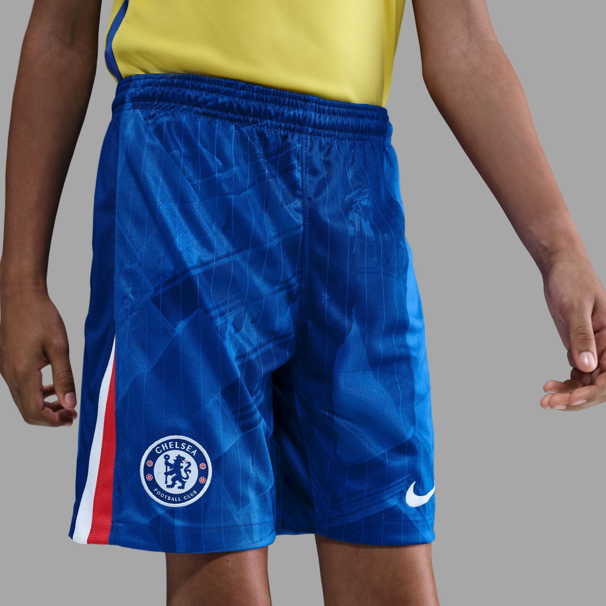 KIDS Chelsea FC 2025/26 Stadium Home Nike Dri-FIT Soccer Replica Short