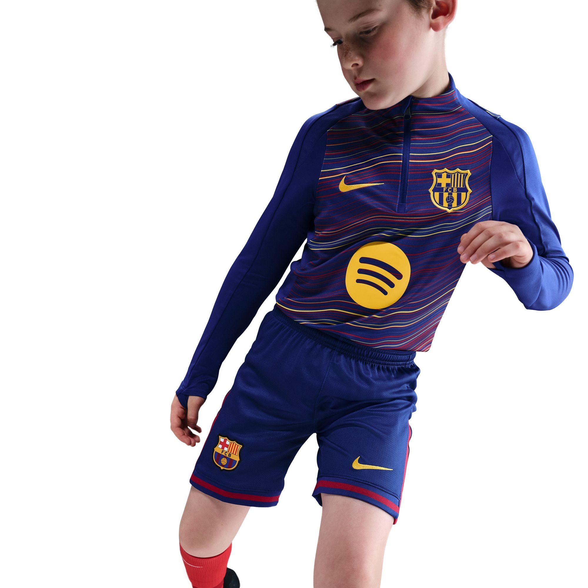 KIDS FC Barcelona 2025/26 Stadium Home Shorts