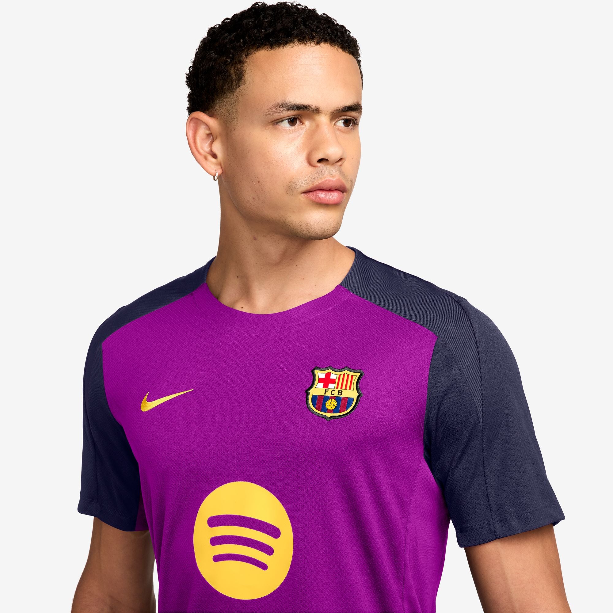 FC Barcelona Strike Straight Fit Short-Sleeve Top