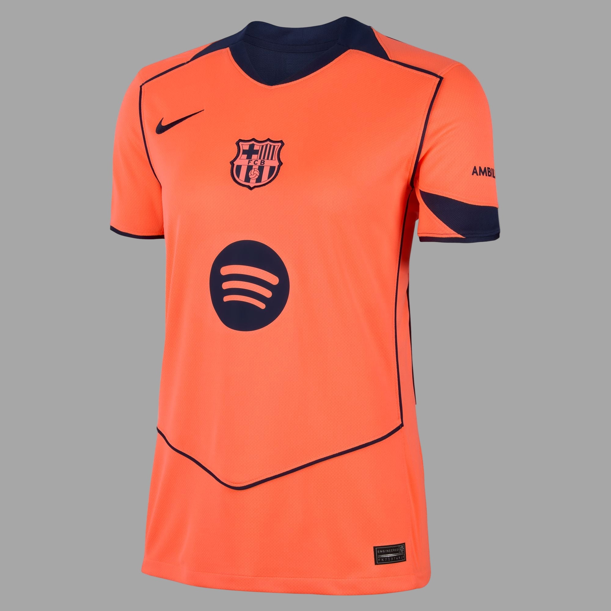 FC Barcelona 2025/26 Stadium Third Curved Fit Nike Dri-FIT Total 90 Soccer Jersey
