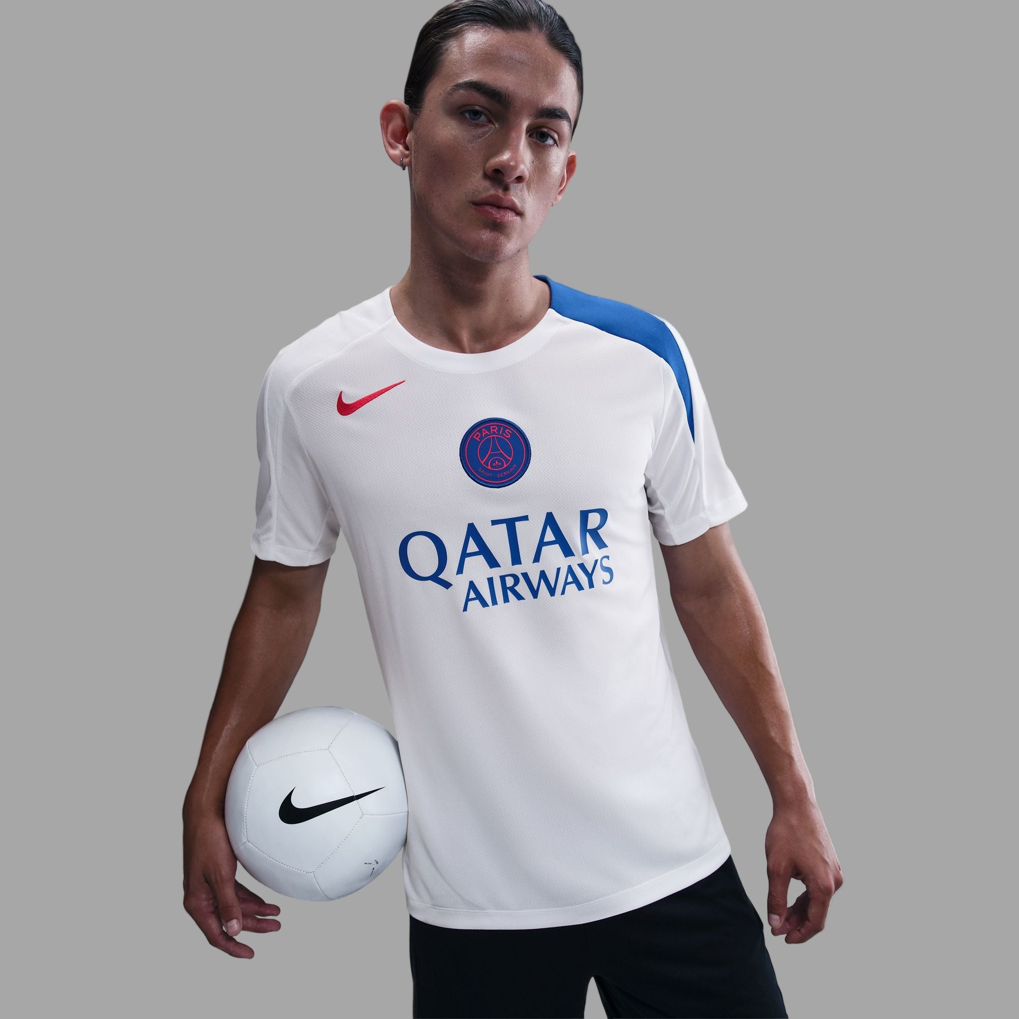 PSG Strike Third Straight Fit Nike Dri-FIT Total 90 Soccer Knit Top