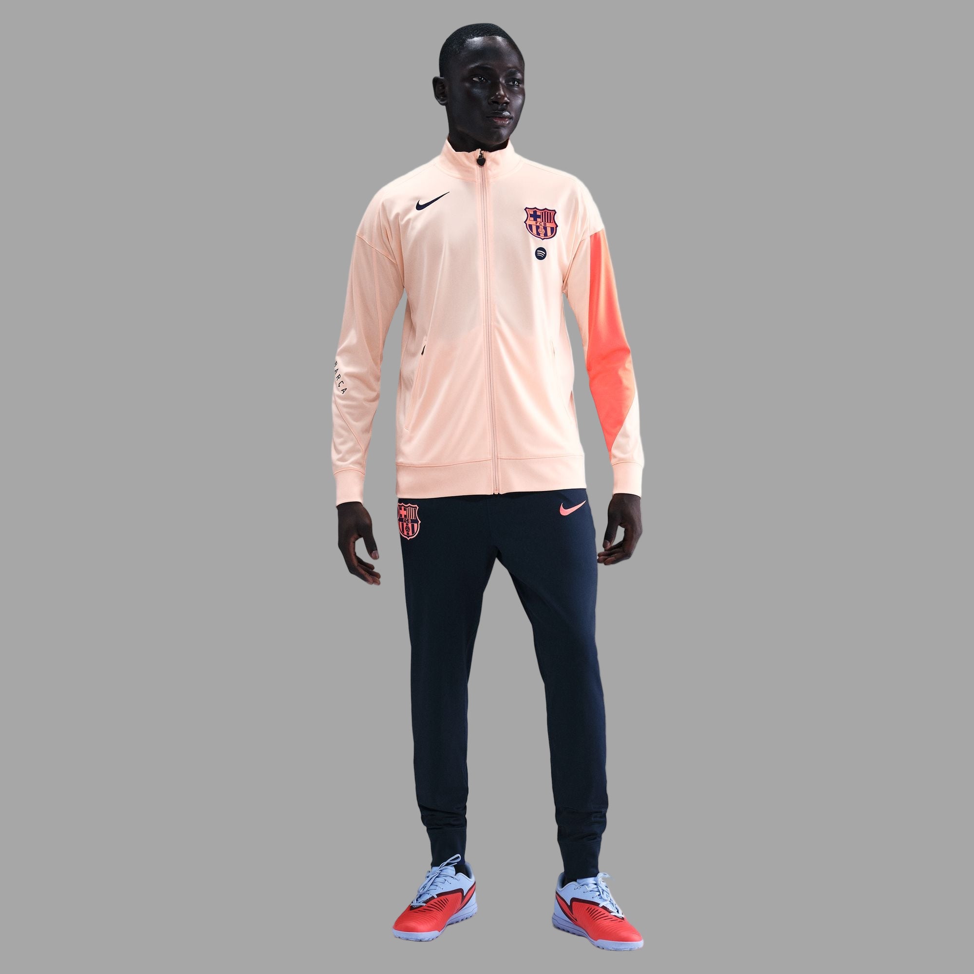 FC Barcelona Strike Third Straight Fit Nike Dri-FIT Total 90 Soccer Knit Tracksuit