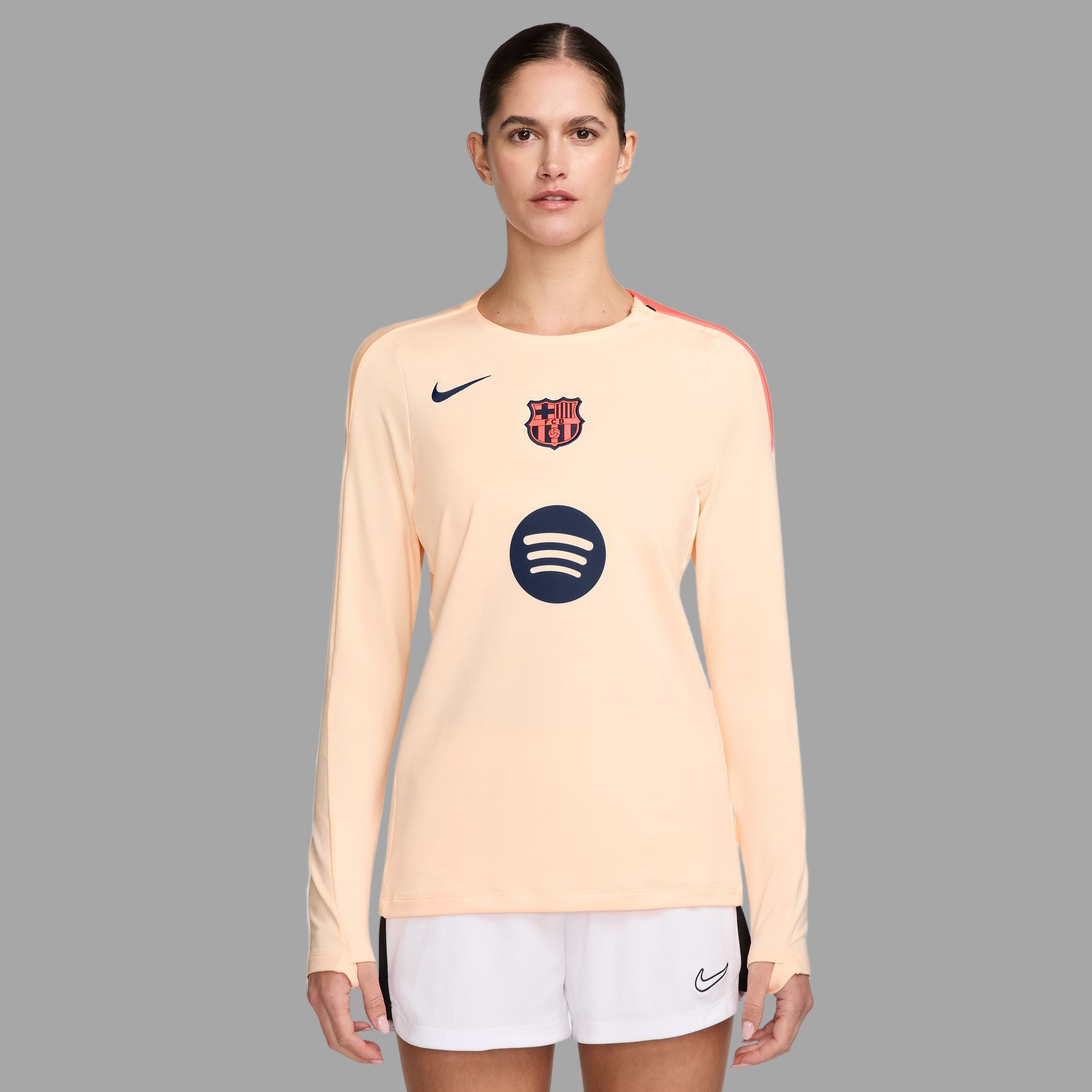 FC Barcelona Strike Third Curved Fit Nike Dri-FIT Total 90 Soccer Knit Crew-Neck Top