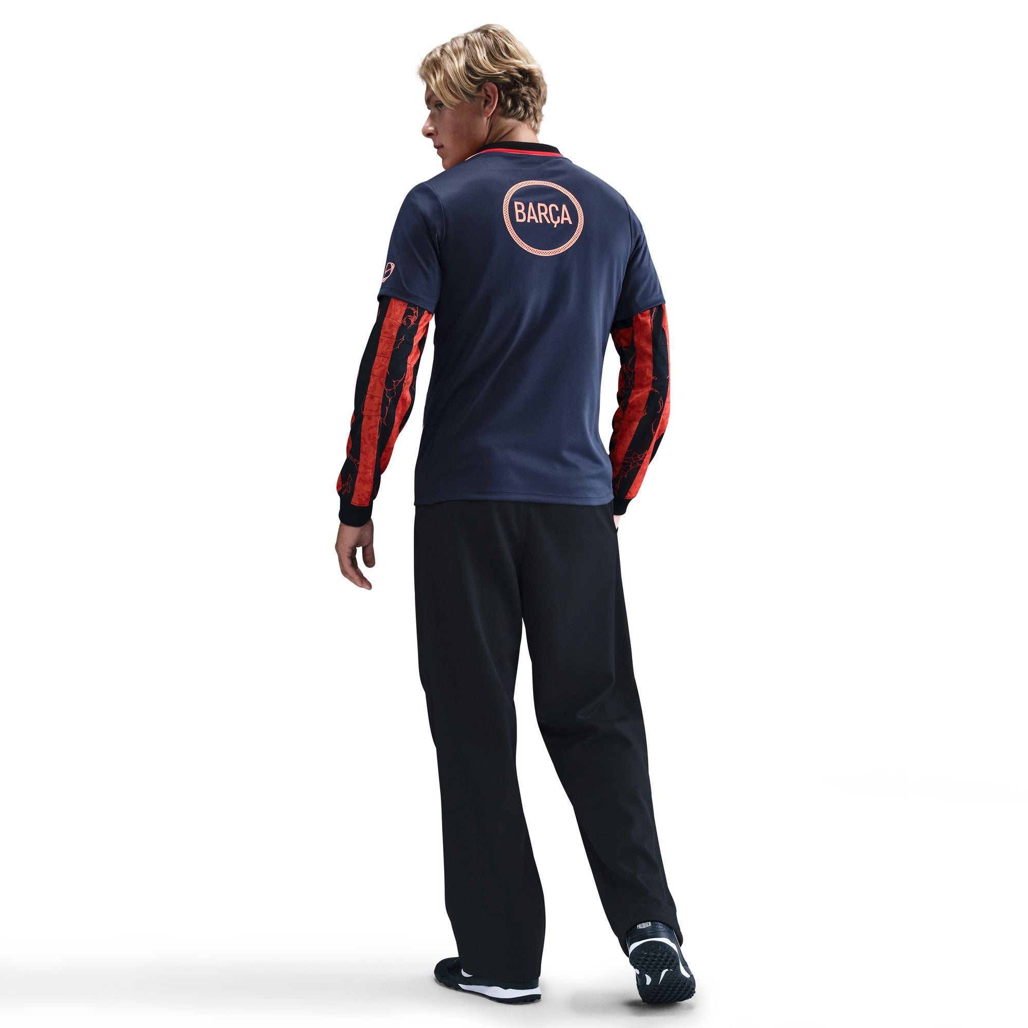 FC Barcelona Academy Pro Third Straight Fit Nike Dri-FIT Soccer Pre-Match Top