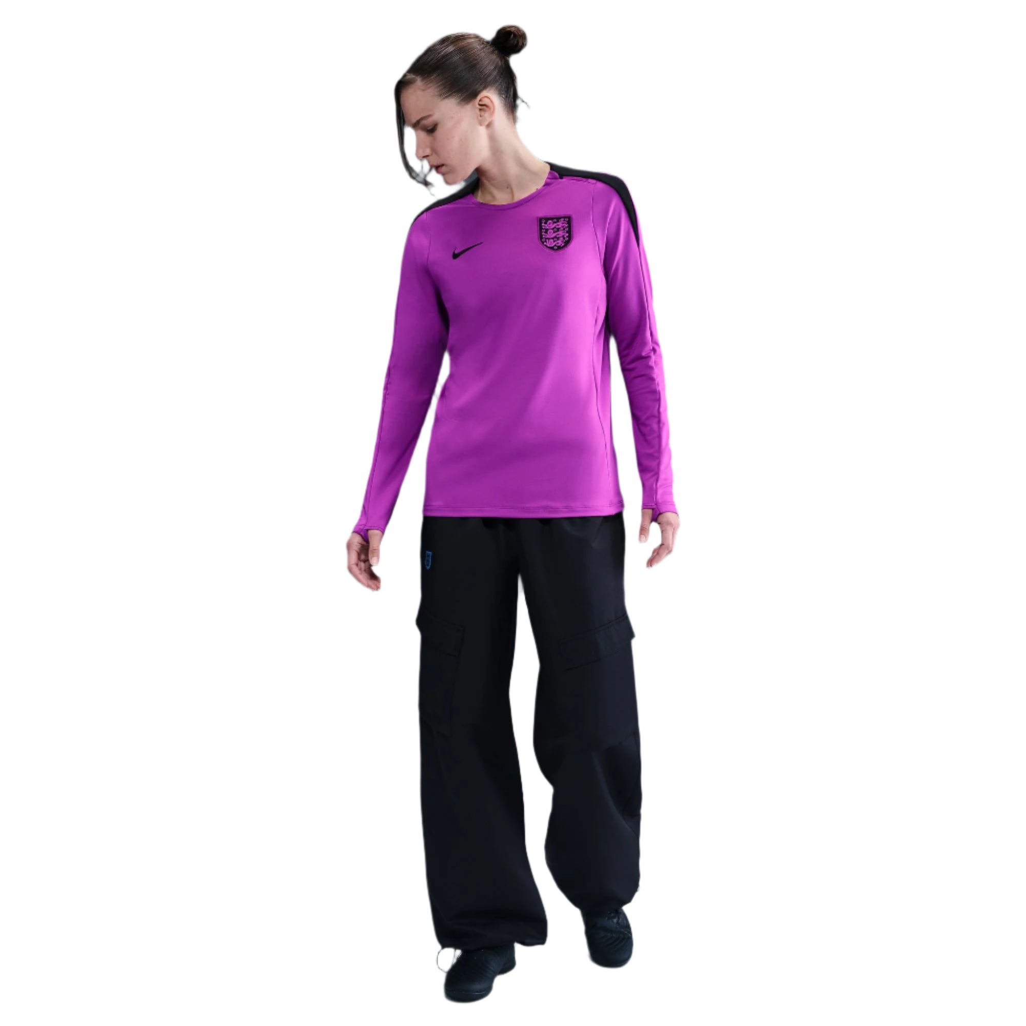 England Strike Curved Fit Nike Dri-FIT Soccer Crew-Neck Knit Top