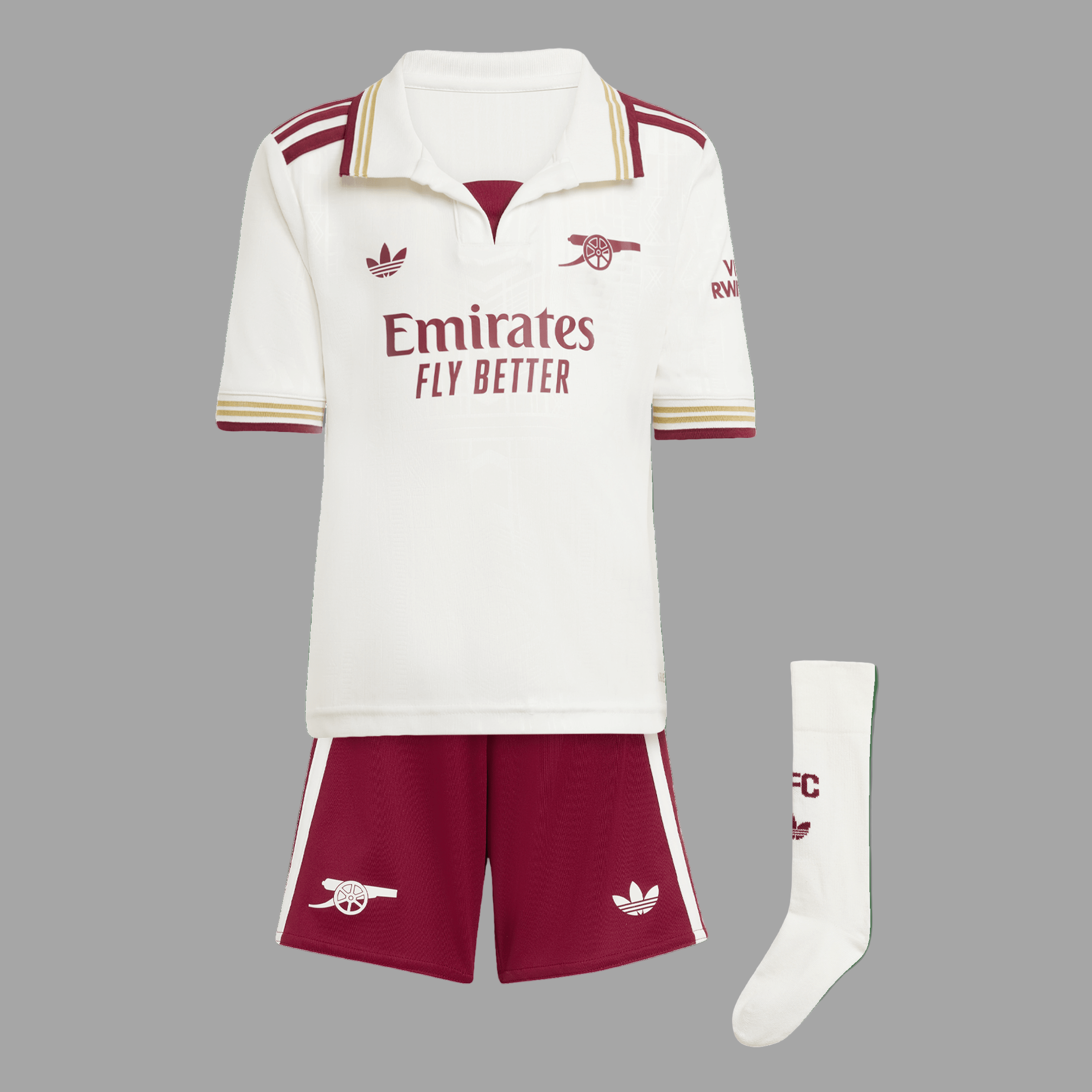 KIDS Arsenal 2025/26 Third Mini Kit
