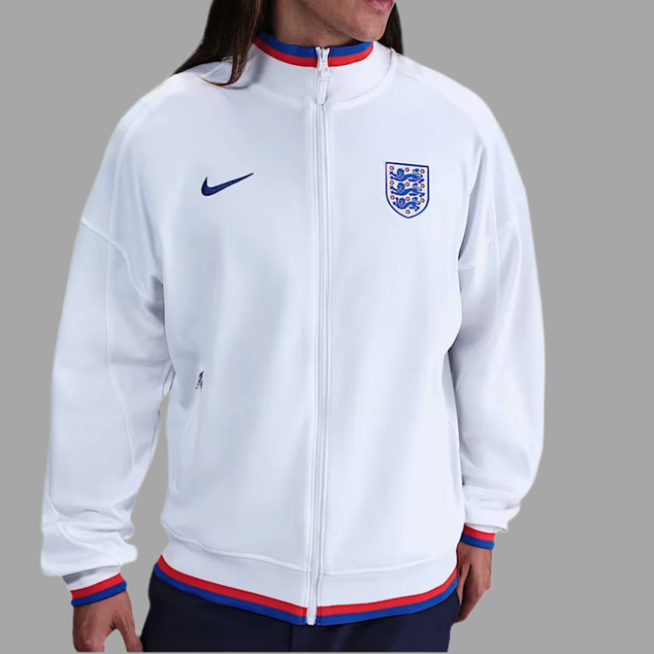 England Academy Pro Straight Fit Nike Dri-FIT Soccer Anthem Jacket