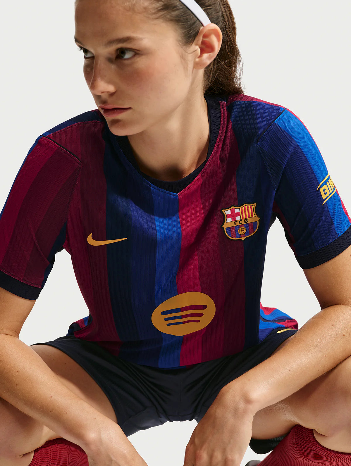 FC Barcelona 2026/27 Curved Match Home Shirt - Nike