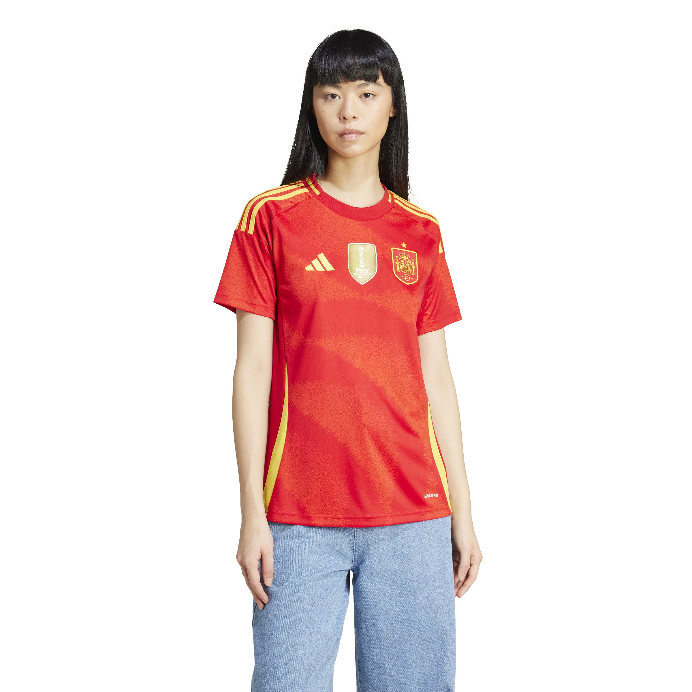 Spain Home Curved Fit Stadium Jersey
