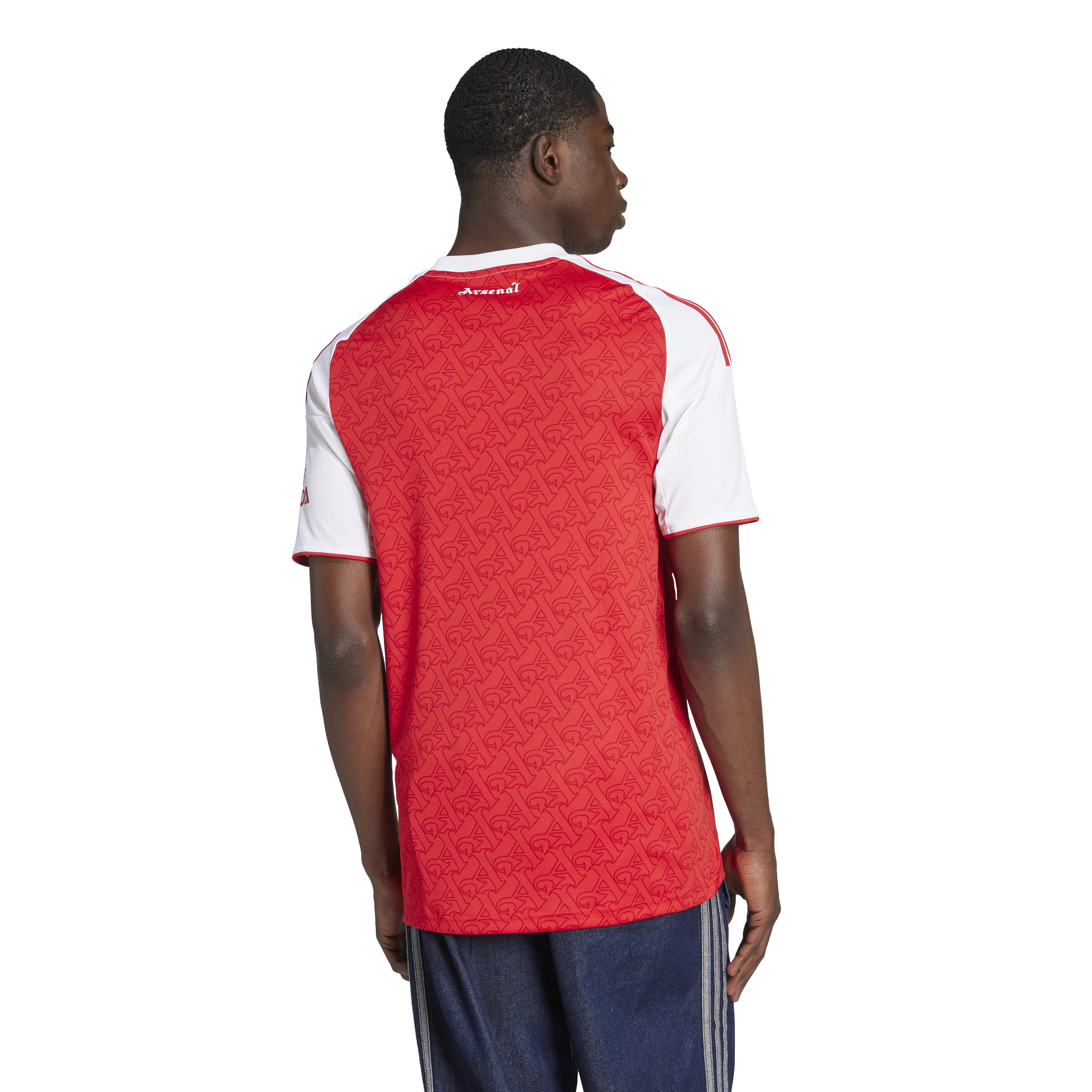 Arsenal 2025/26 Home Straight Fit Stadium Jersey