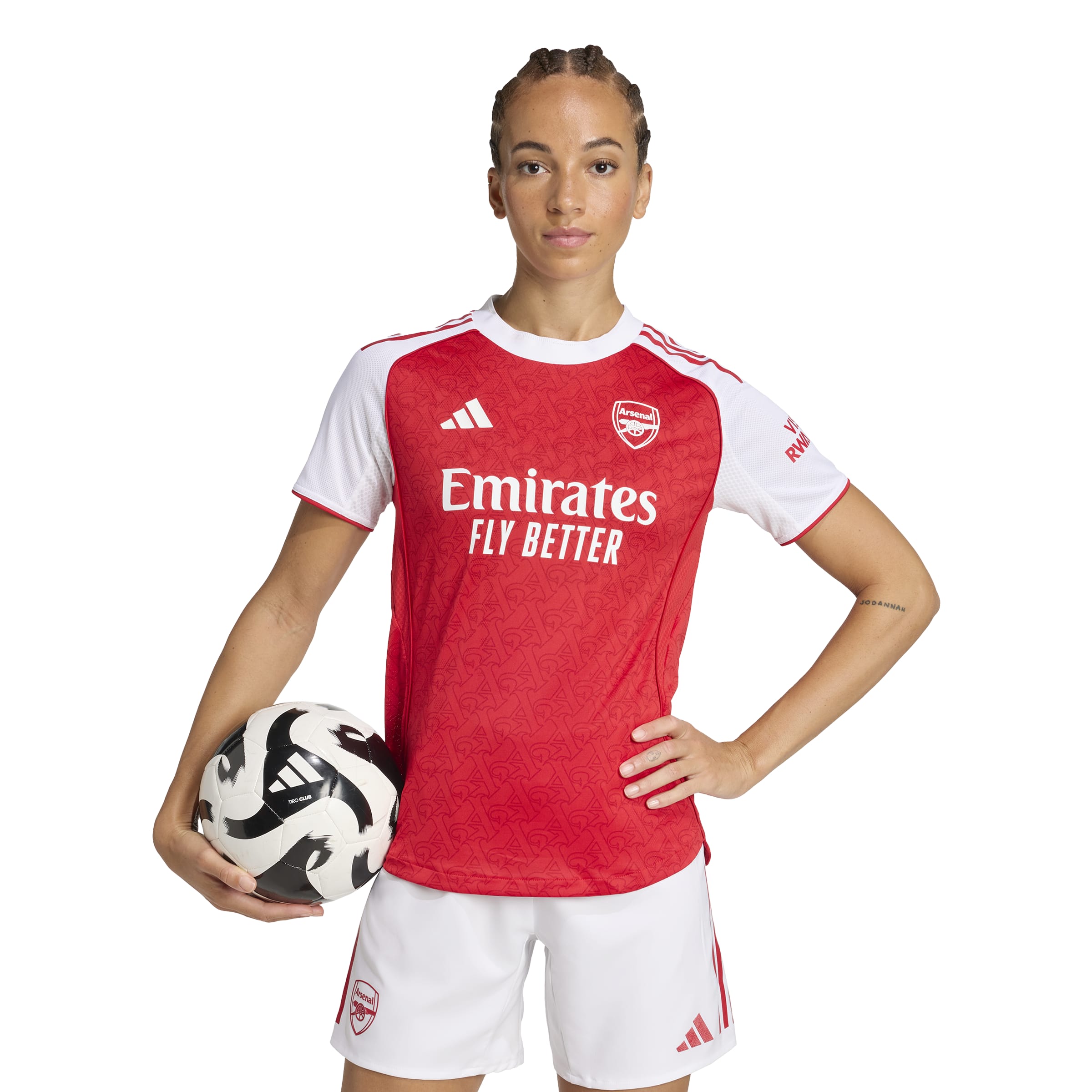 Arsenal 2025/26 Home Match Jersey Curved Fit