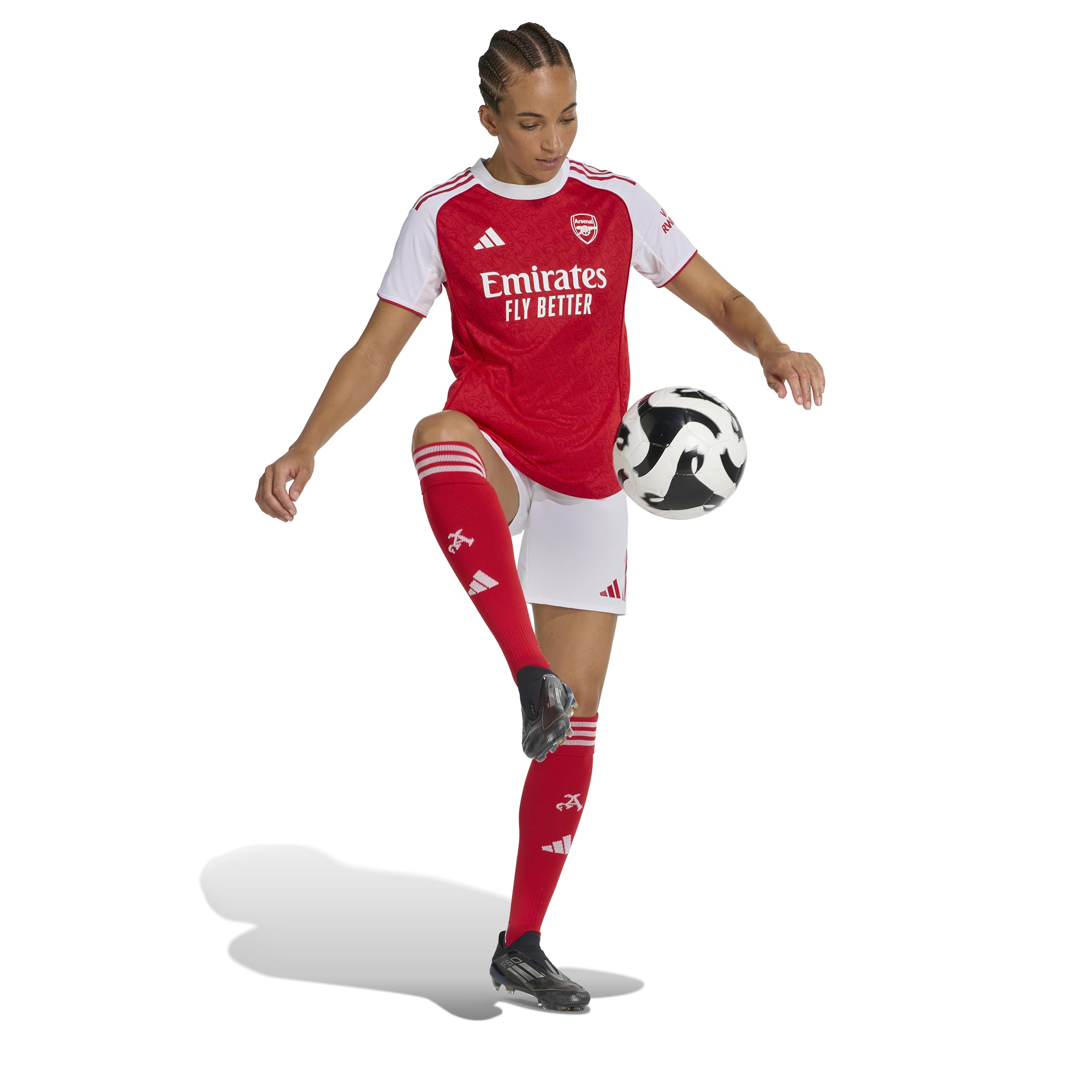 Arsenal 2025/26 Home Match Jersey Curved Fit