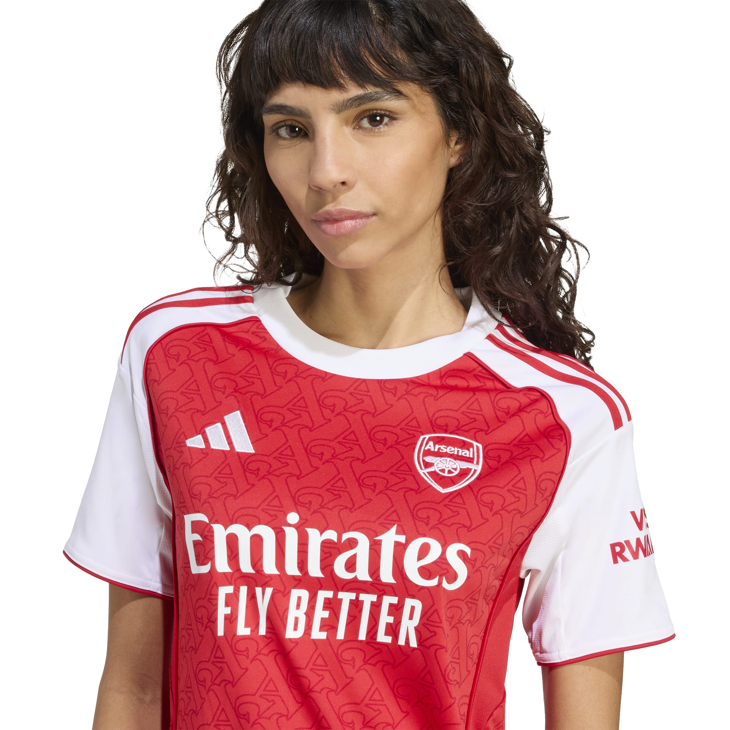 Arsenal 2025/26 Curved Fit Home Stadium Jersey