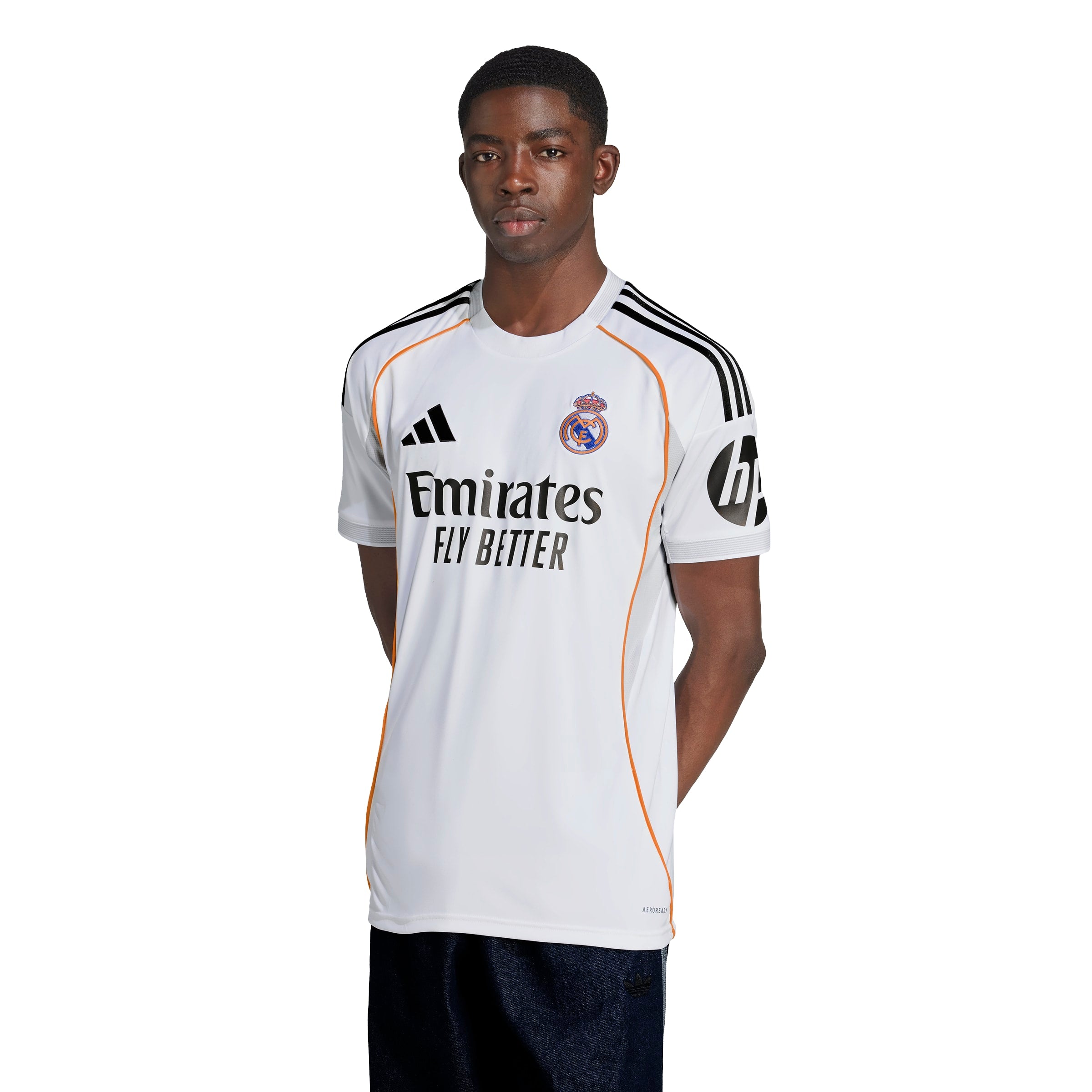 Real Madrid 2025/26 Home Straight Fit Jersey