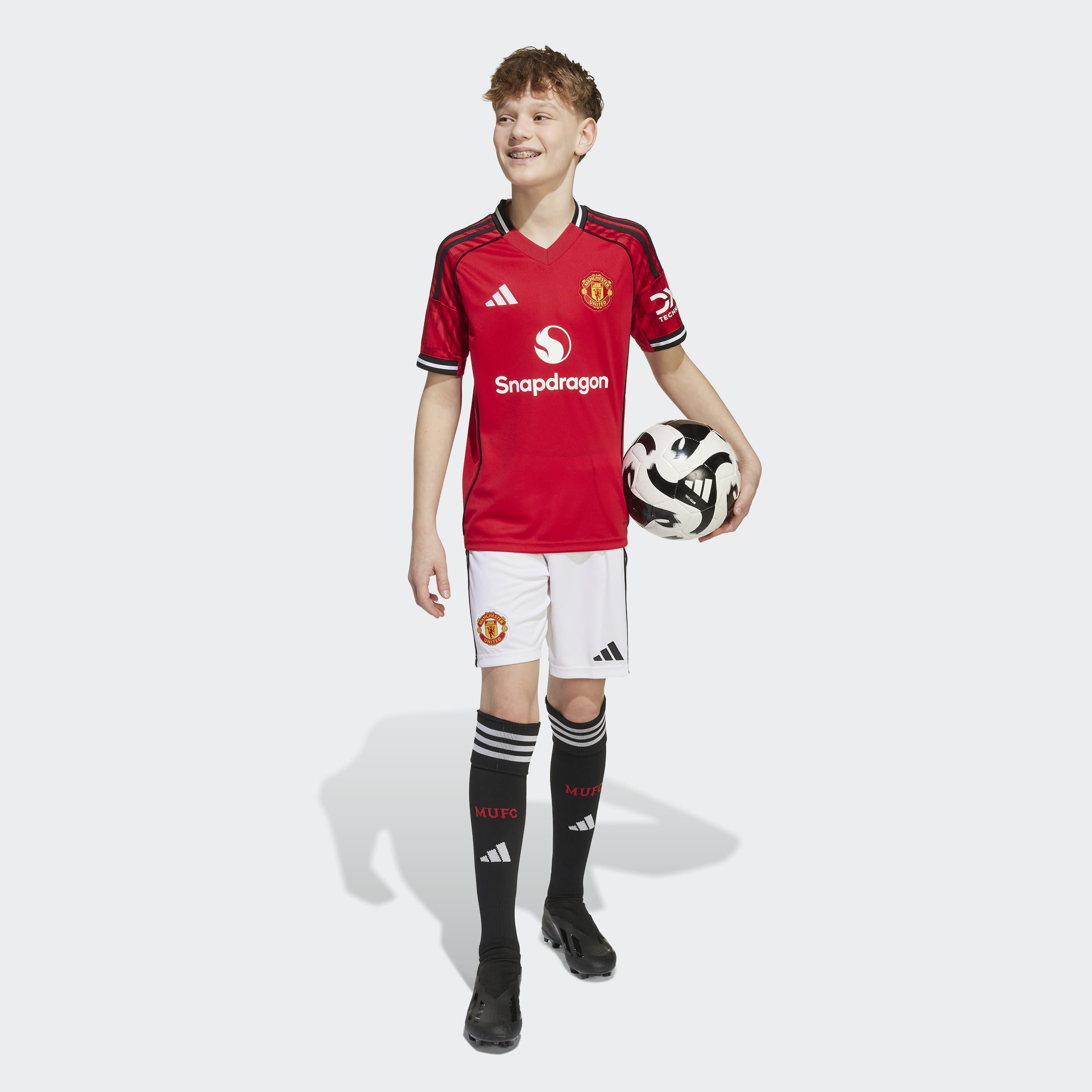 KIDS Manchester United 2025/26 Home Jersey