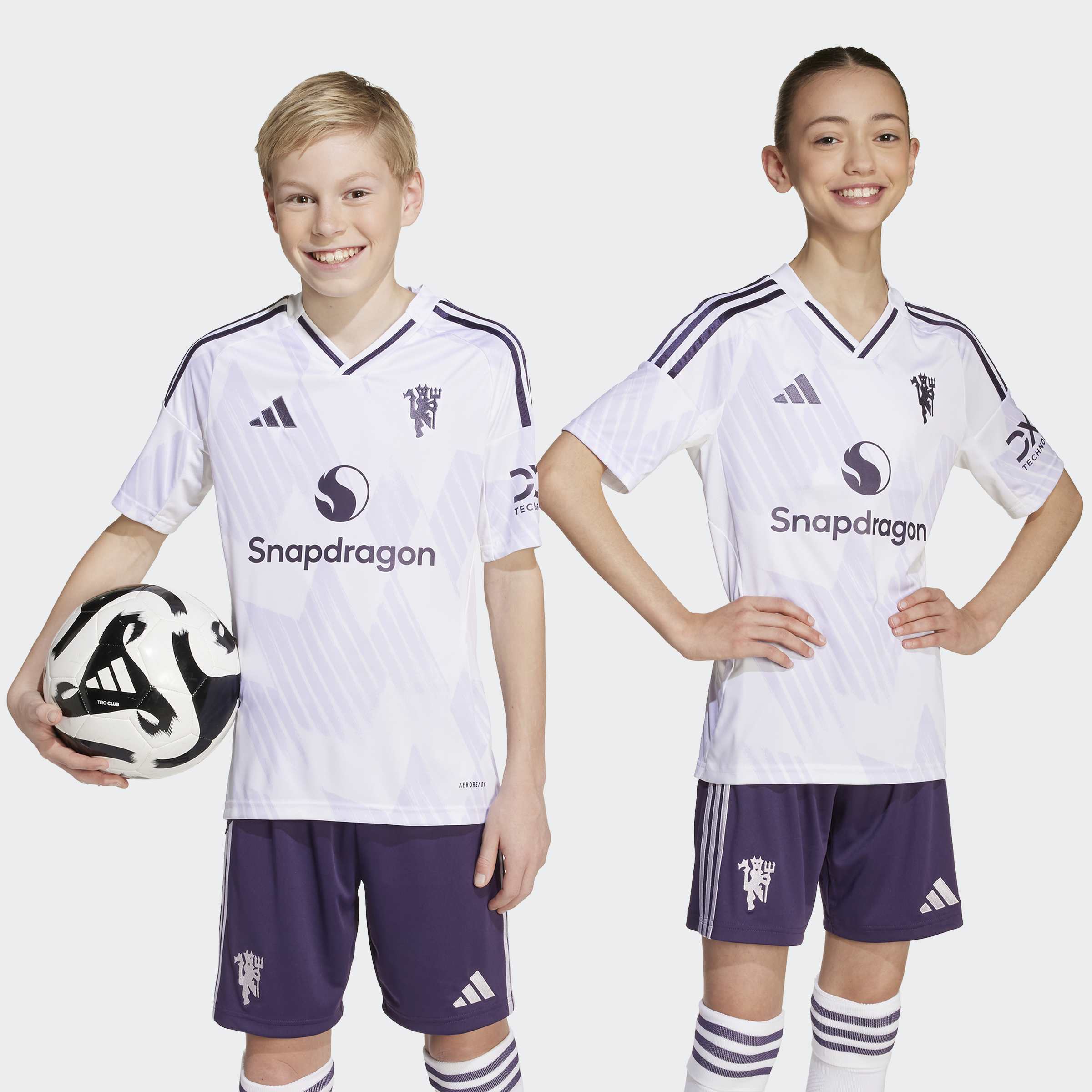 KIDS Manchester United 2025/26 Away Jersey