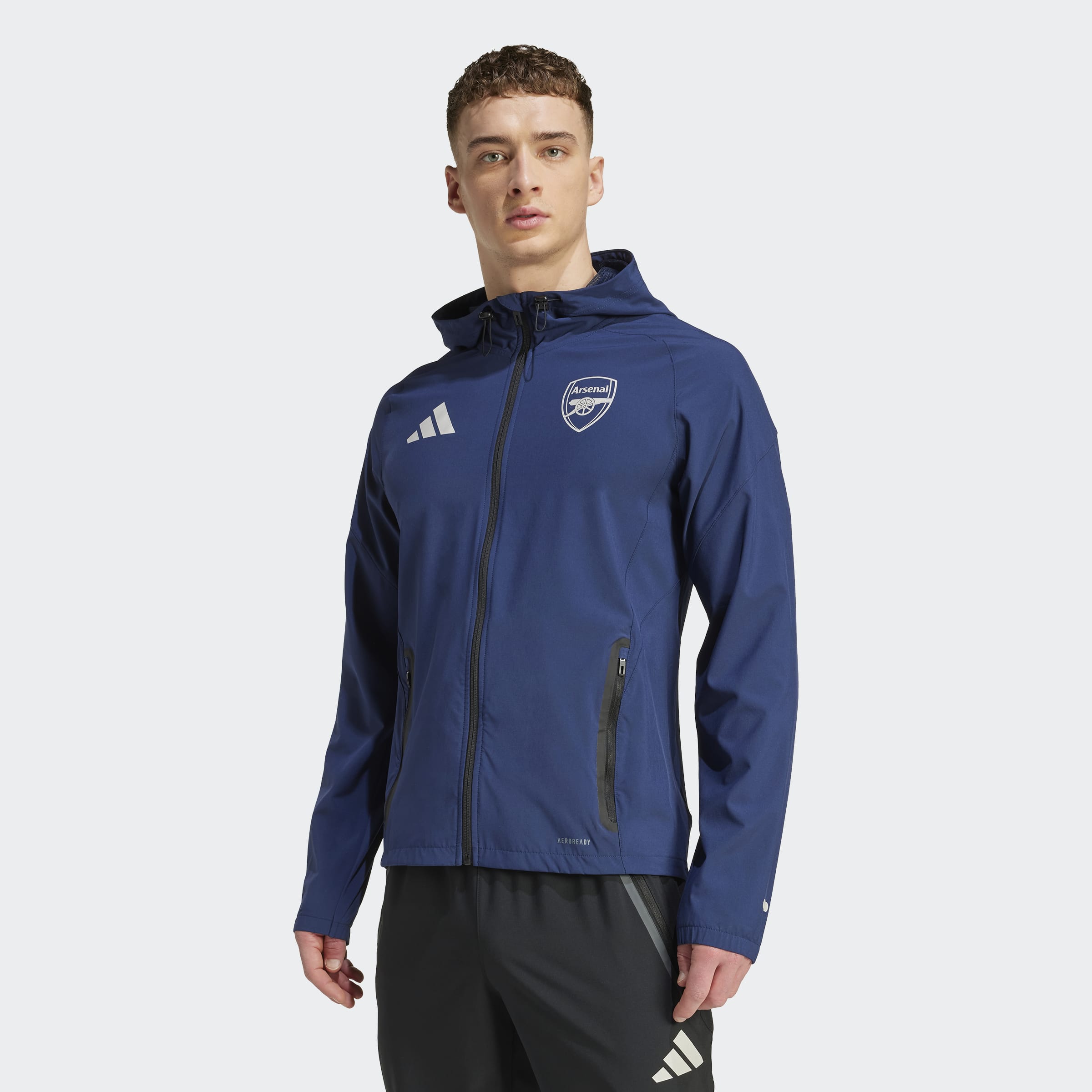 Arsenal Tiro 2025 Competition Vis Tech Travel Jacket