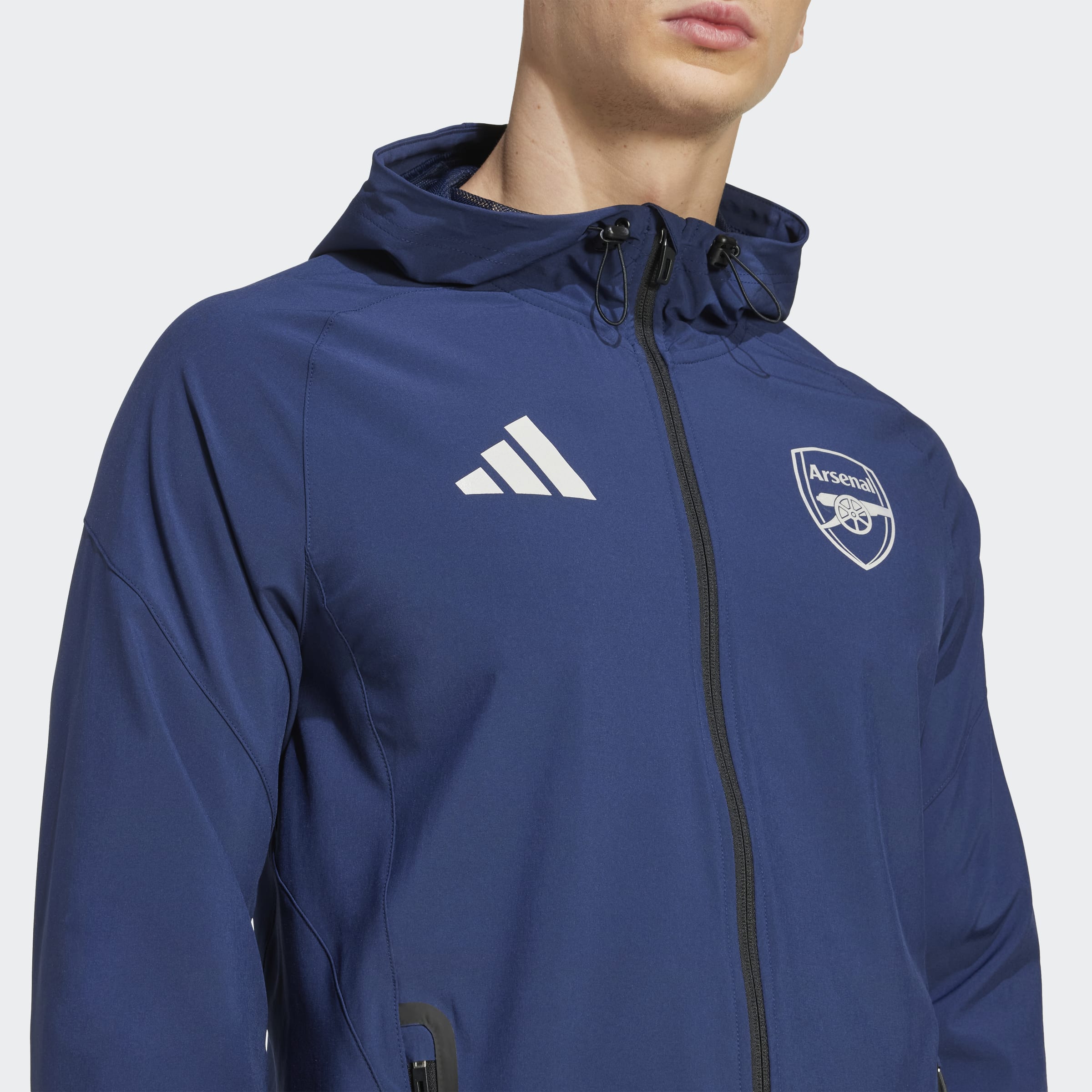 Arsenal Tiro 2025 Competition Vis Tech Travel Jacket