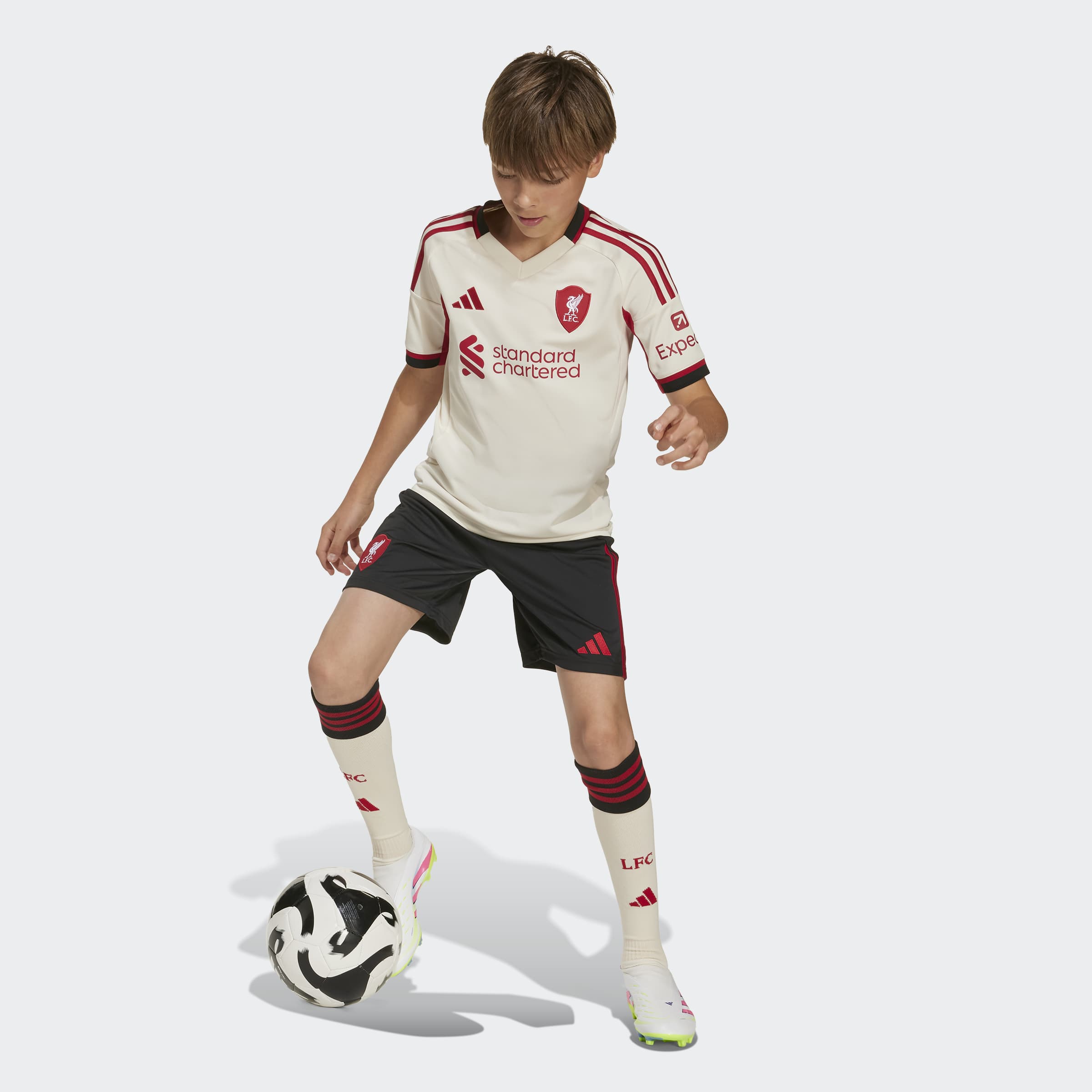 KIDS Liverpool FC 2025/26 Away Shorts