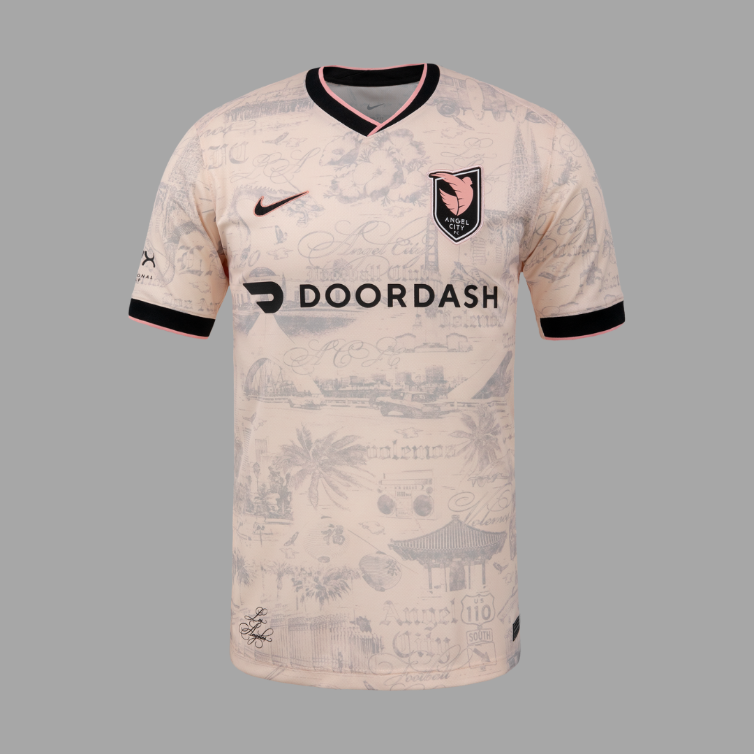 Angel City Away 2025 Straight Fit Nike Stadium Shirt