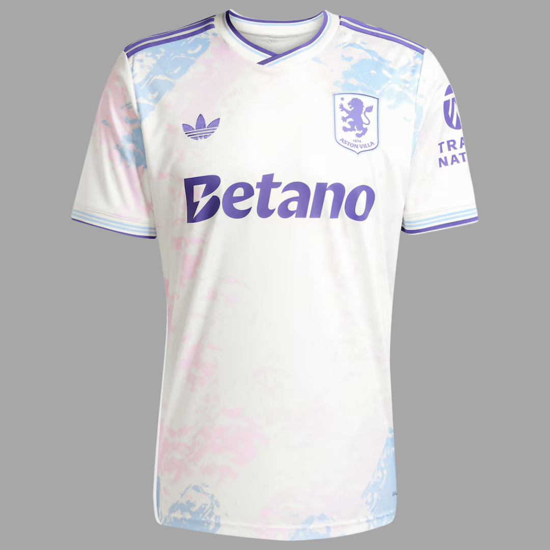 Aston Villa Third Stadium Straight Fit Shirt 2025/26