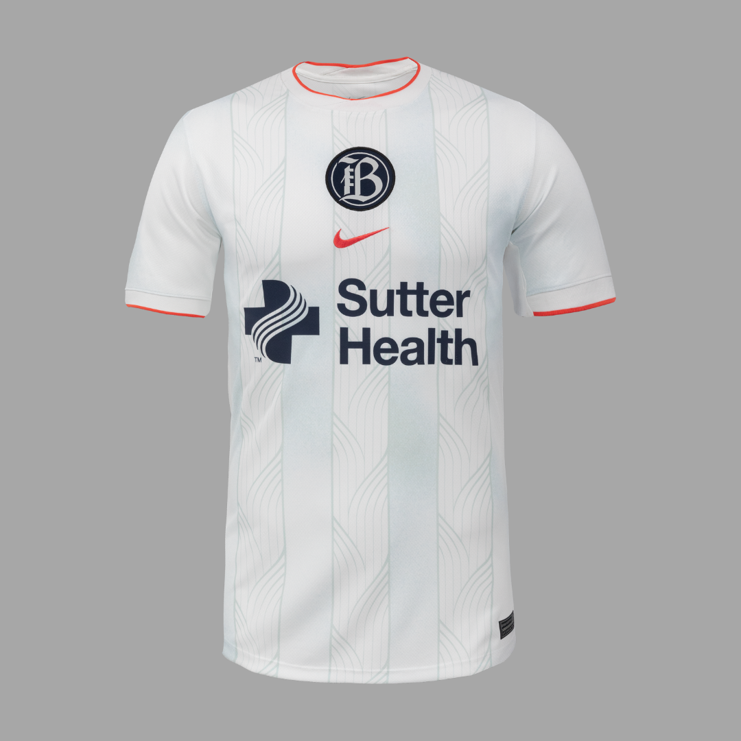 Bay FC Away 2025 Straight Fit Nike Stadium Shirt