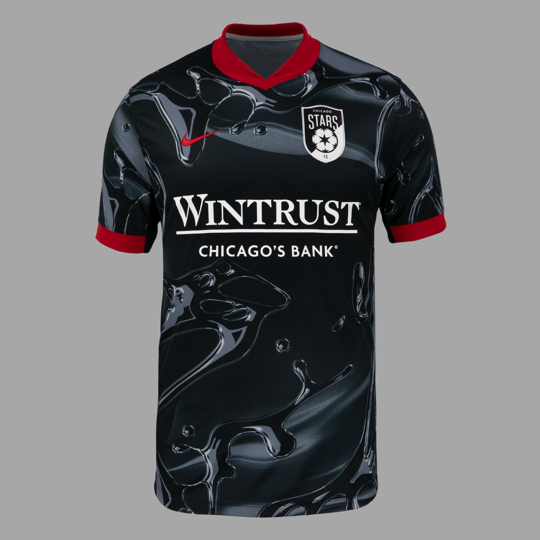 Chicago Stars Away 2025 Straight Fit Nike Stadium Shirt