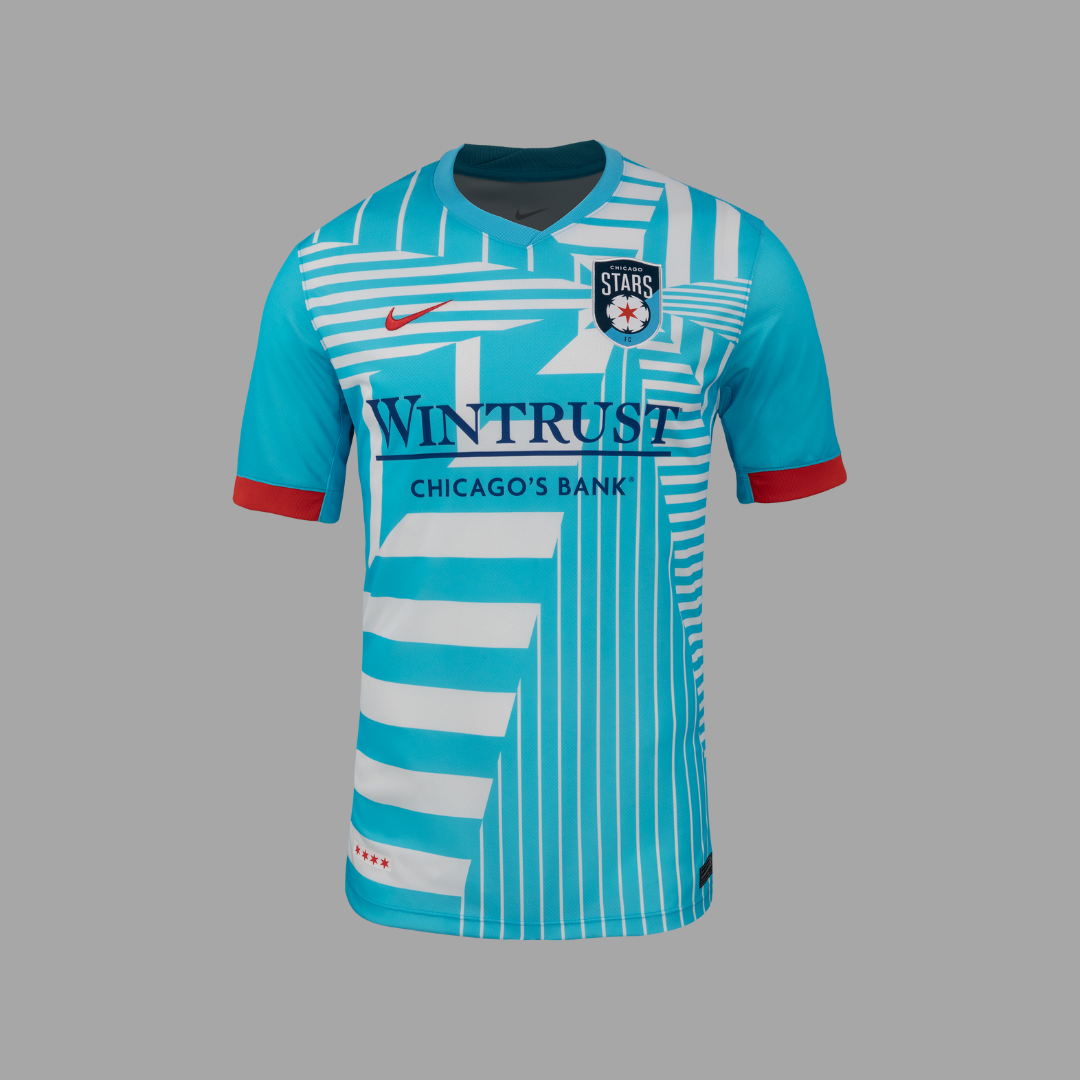Chicago Stars Home 2025 Straight Fit Nike Stadium Shirt