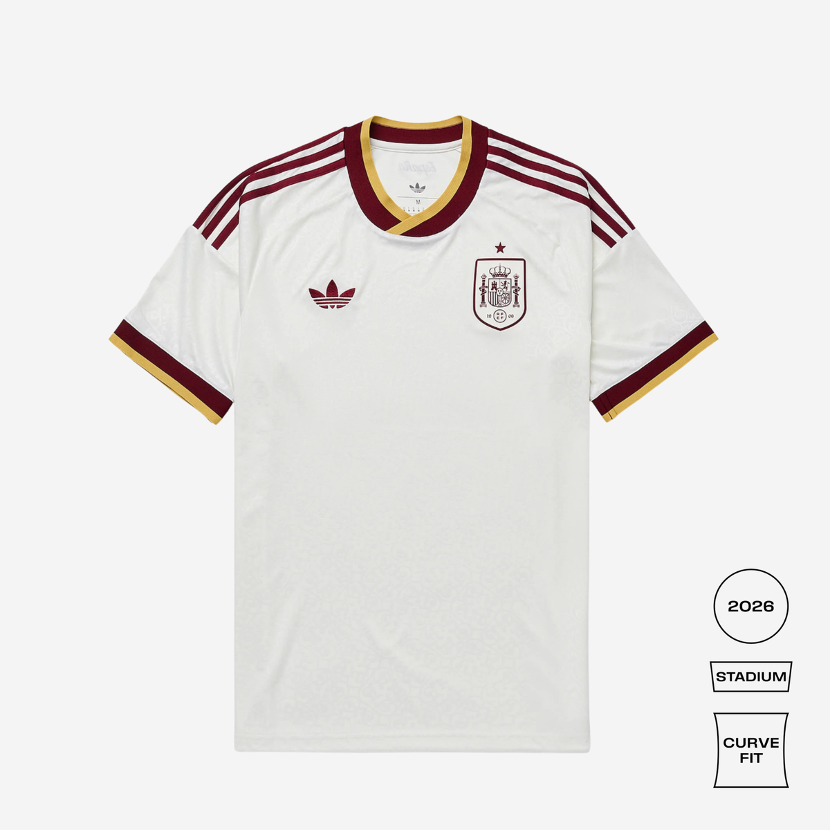 Spain 2026 Away Curved Shirt - adidas