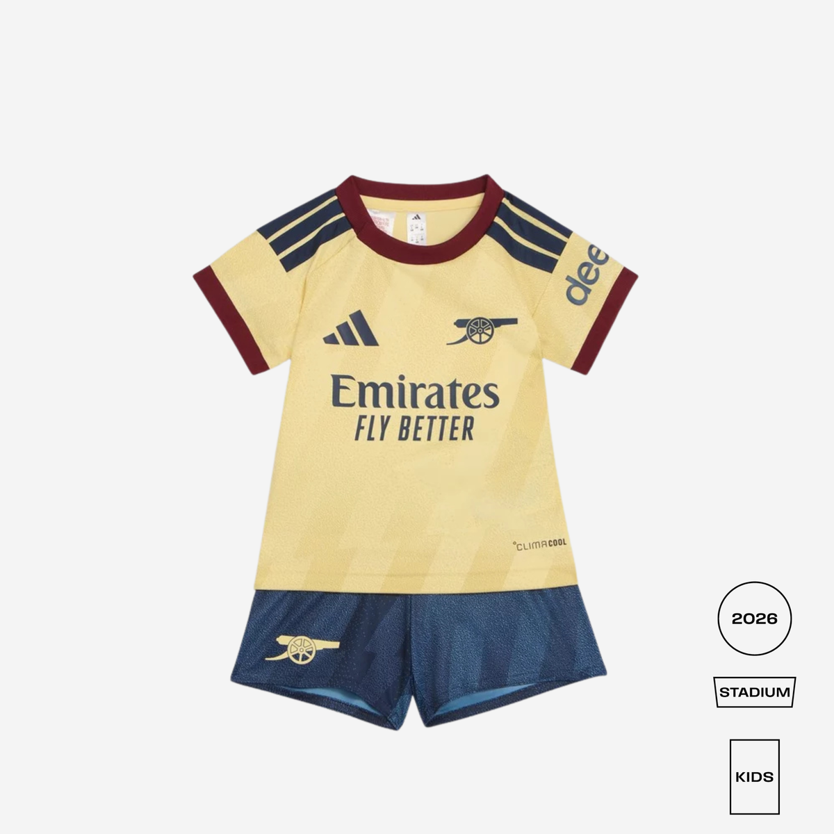KIDS Arsenal 2026/27 Third Baby Kit - adidas