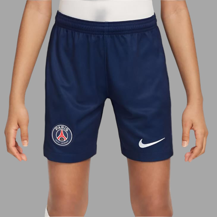 Paris Saint-Germain 2024/25 Nike Stadium Home Big Kids' Shorts