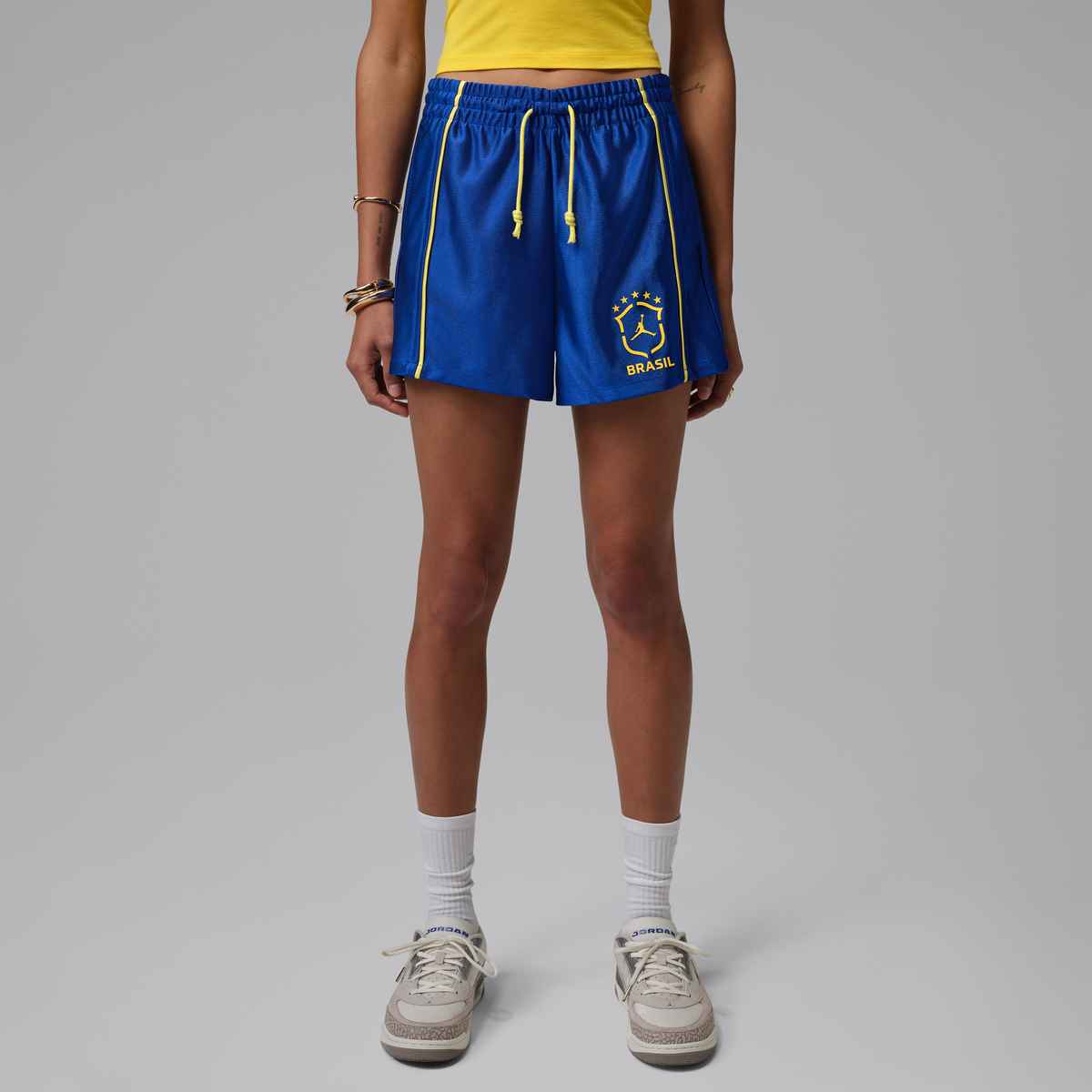 Brazil Jordan Brooklyn Women's Knit Brazil Shorts