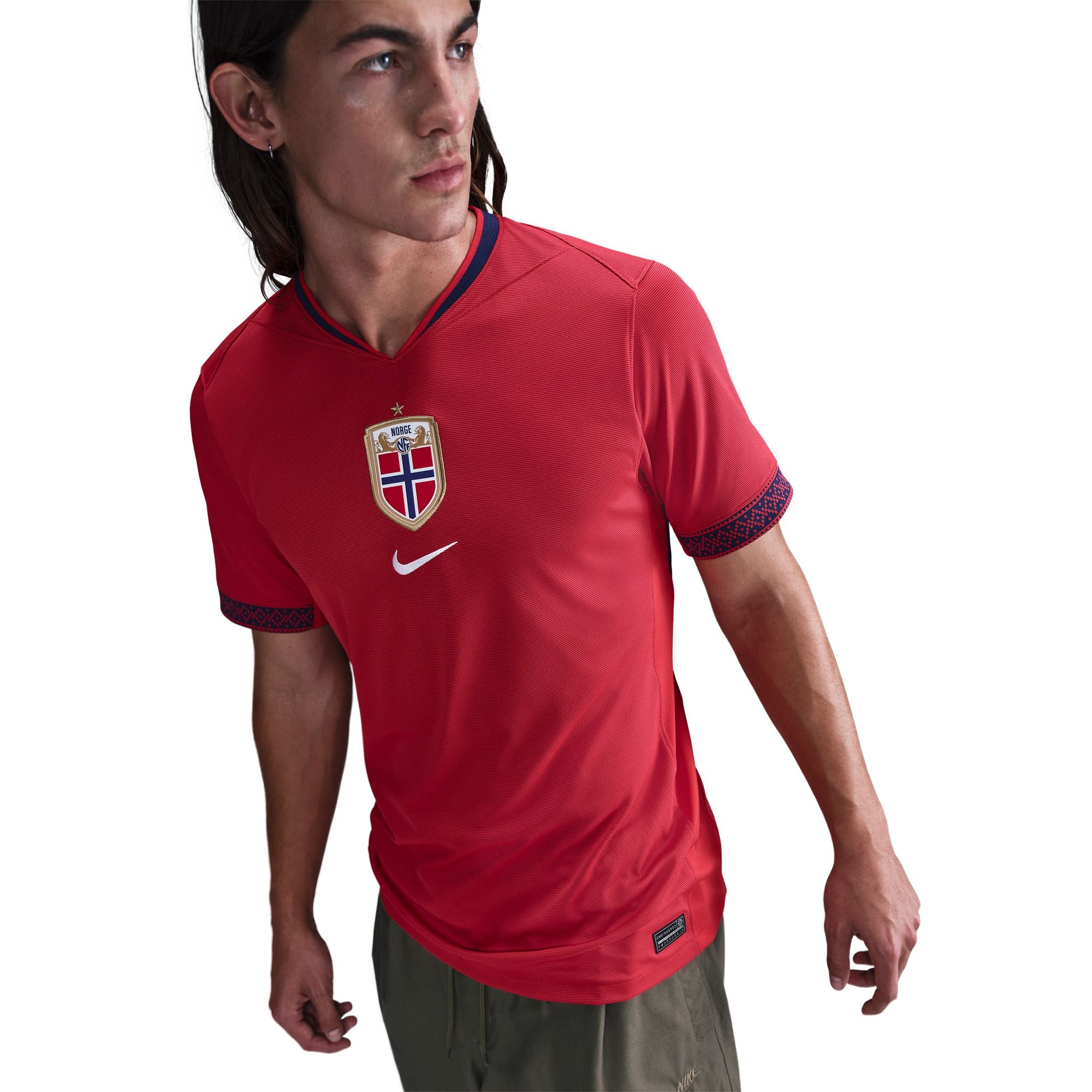 Norway Home Straight Fit Stadium Jersey