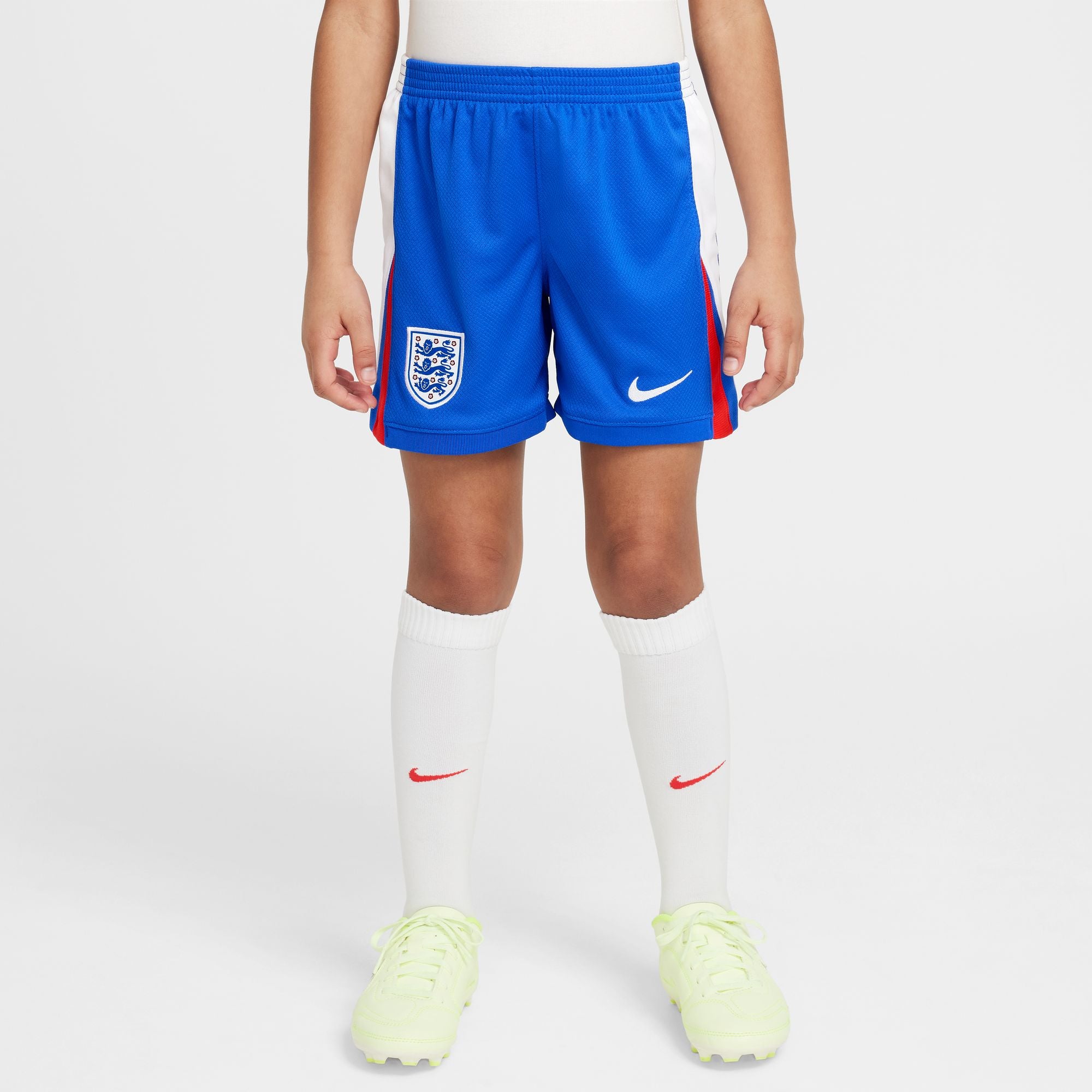 England 2025/26 Stadium Home Little Kids' Nike Soccer Replica 3-Piece Kit